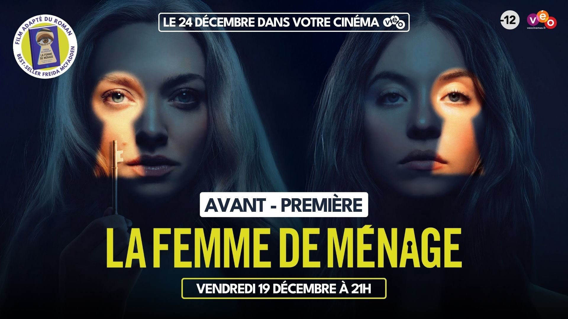Avant-première | LA FEMME DE MÉNAGE | Vendredi 19 décembre à 21h