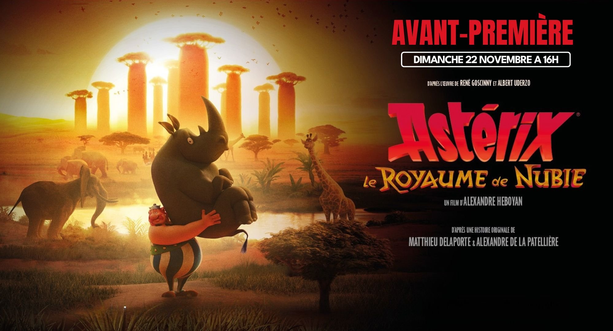 Avant-première: Astérix et le royaume de Nubie