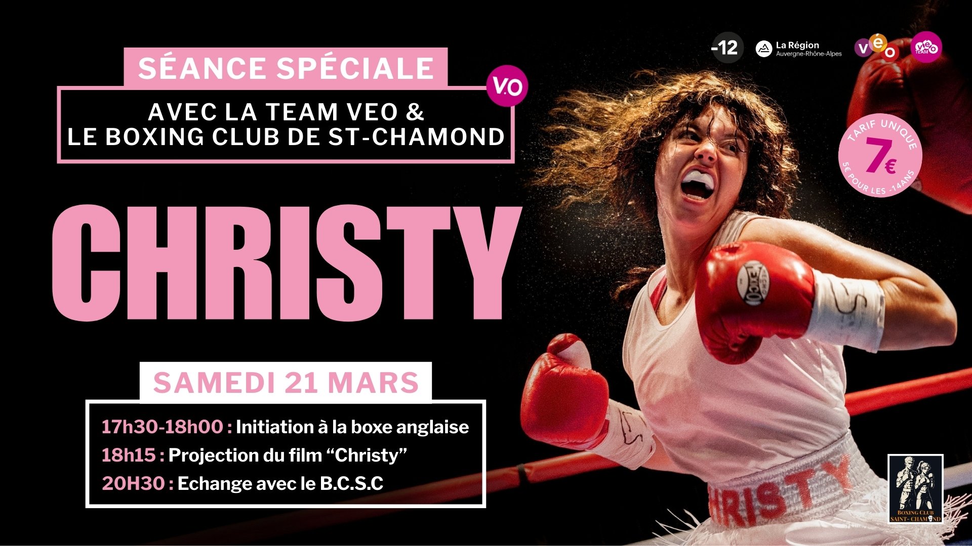 Christy • Team Véo & Club de boxe de Saint-Chamond