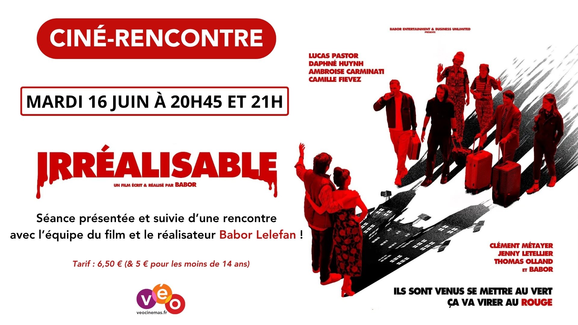 Ciné-Rencontre avec l'équipe et le réalisateur du film • Irréalisable