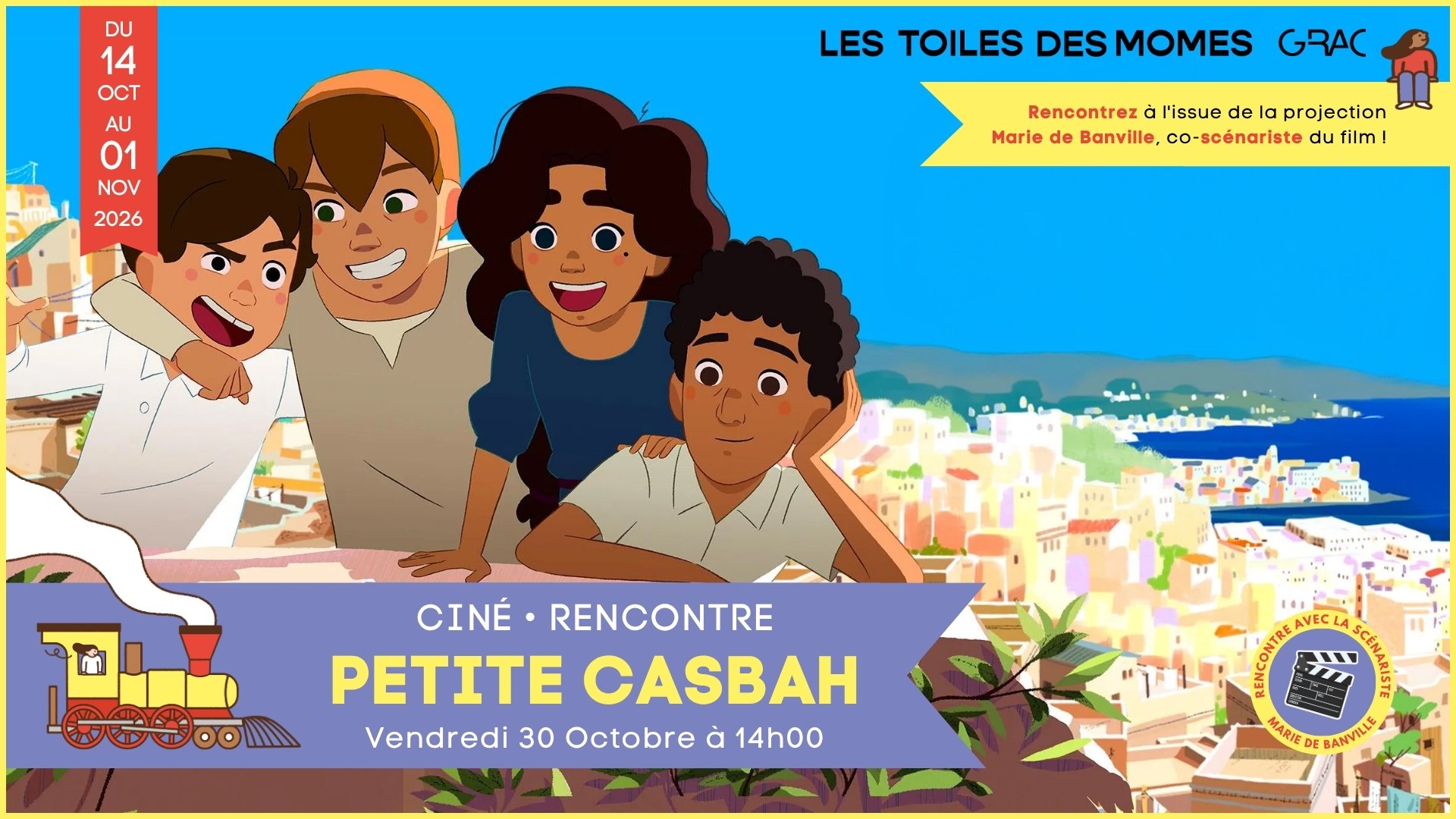 Petite Casbah • Rencontre avec la co-scénariste du film Marie de Banville
