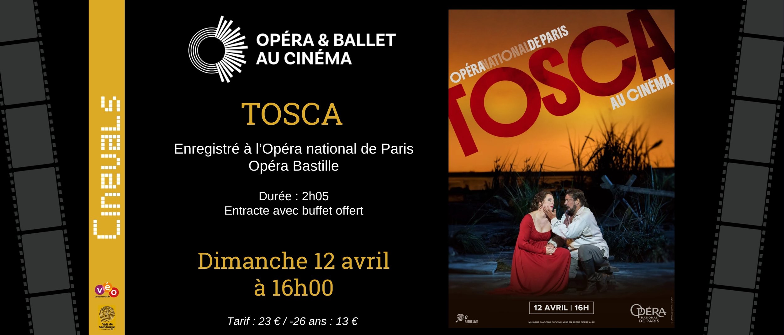 OPERA AU CINEMA : TOSCA