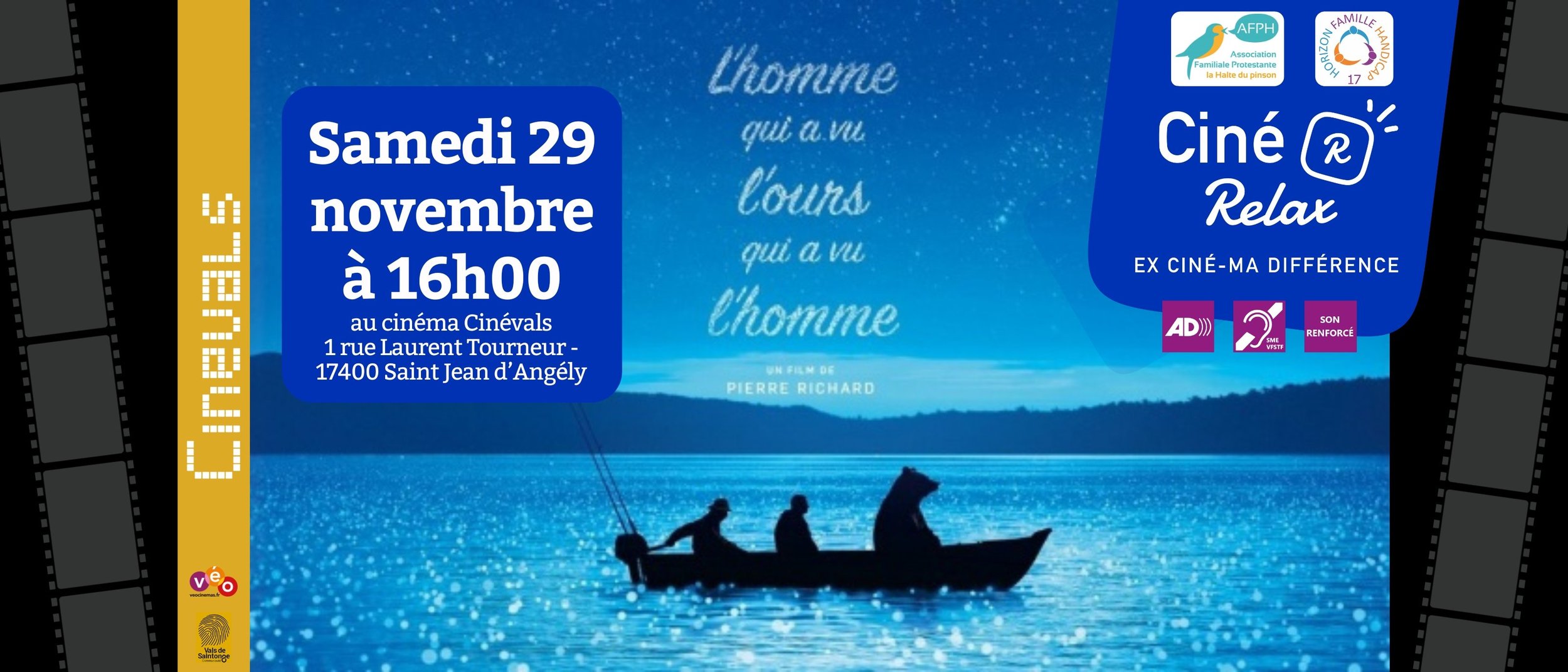 CINE RELAX : L'Homme qui a vu l'ours qui a vu l'homme