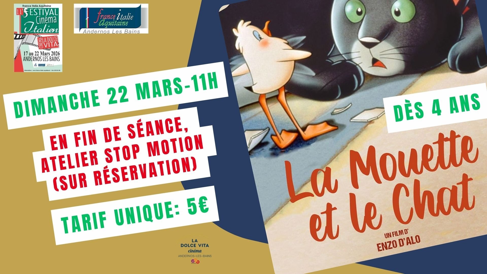 La mouette et le chat