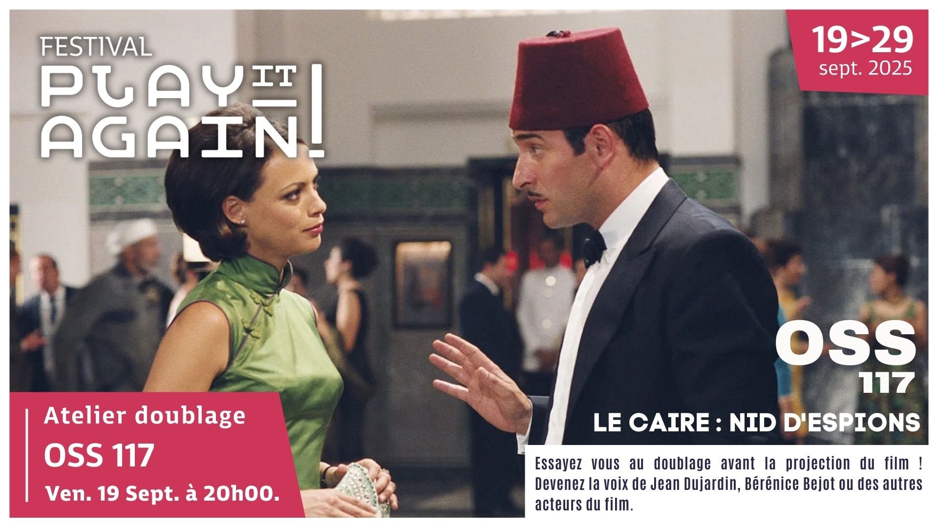 Ciné-Culte & Ciné-Atelier • OSS 117 : Le Caire, nid d'espions