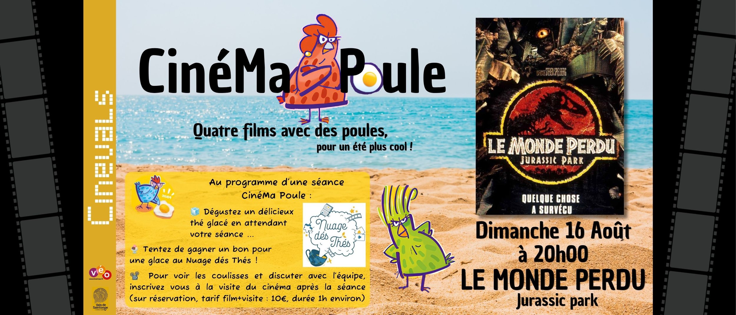CinéMaPoule : LE MONDE PERDU - JURASSIC PARK