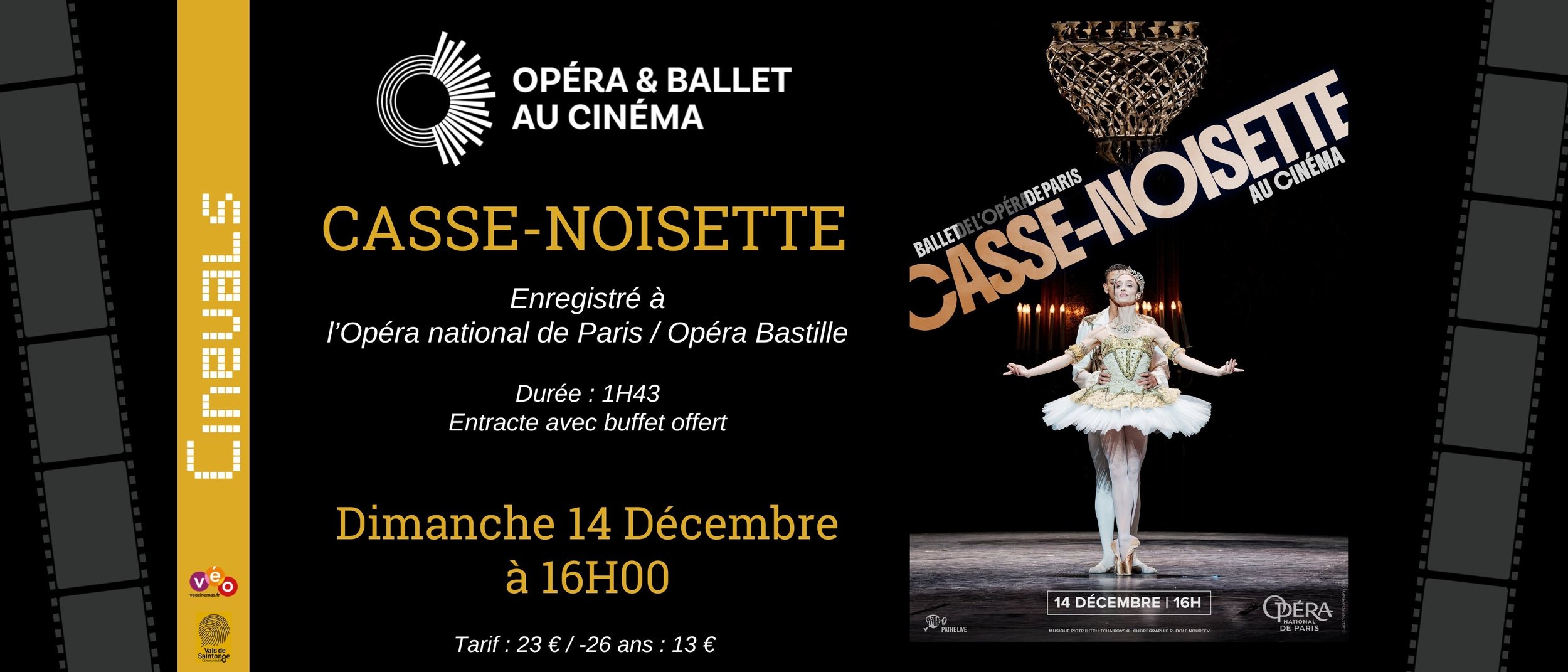 BALLET AU CINEMA : CASSE NOISETTE