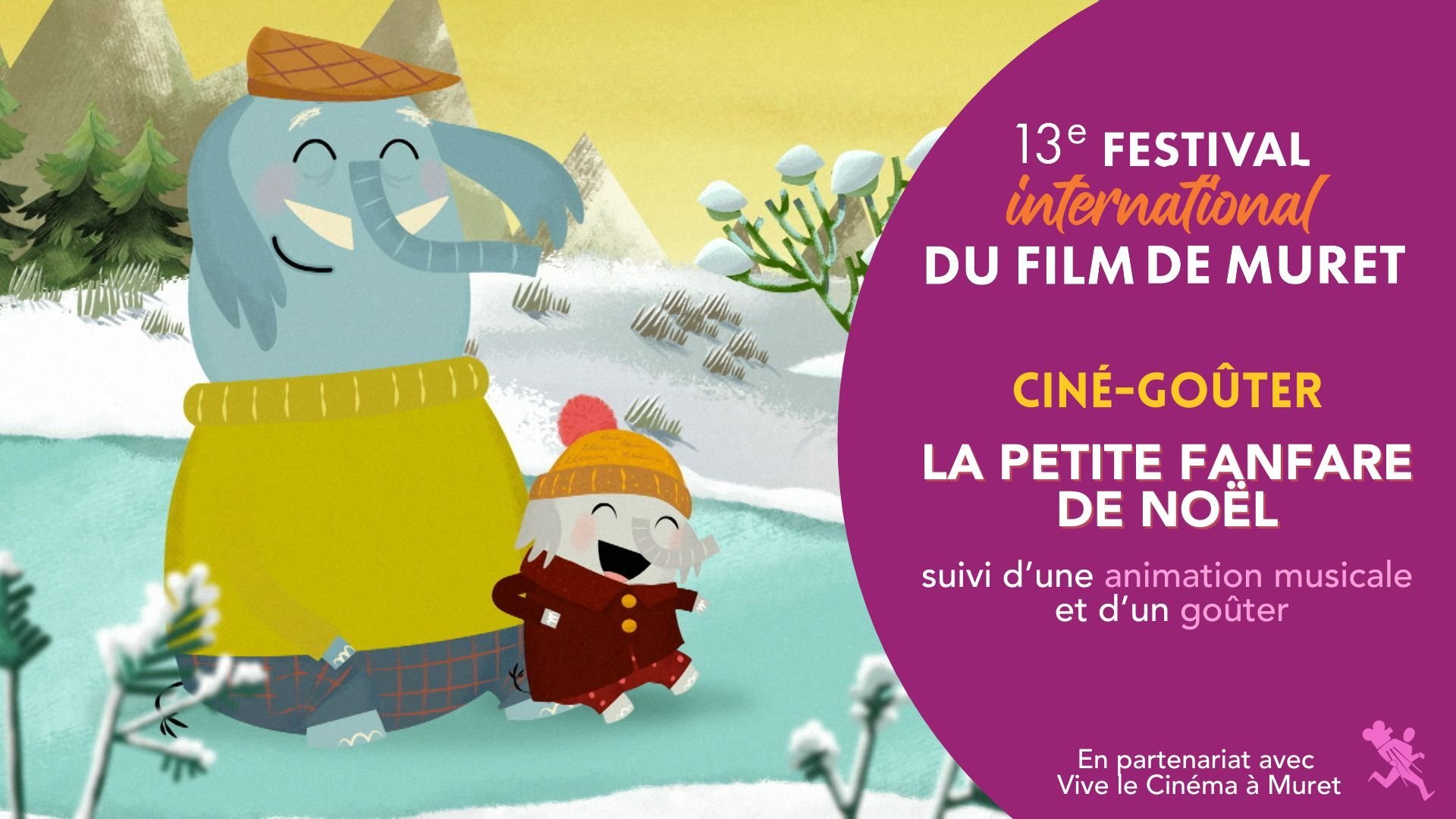 Ciné-Goûter - LA PETITE FANFARE DE NOËL | Mercredi 12 novembre à 15h30