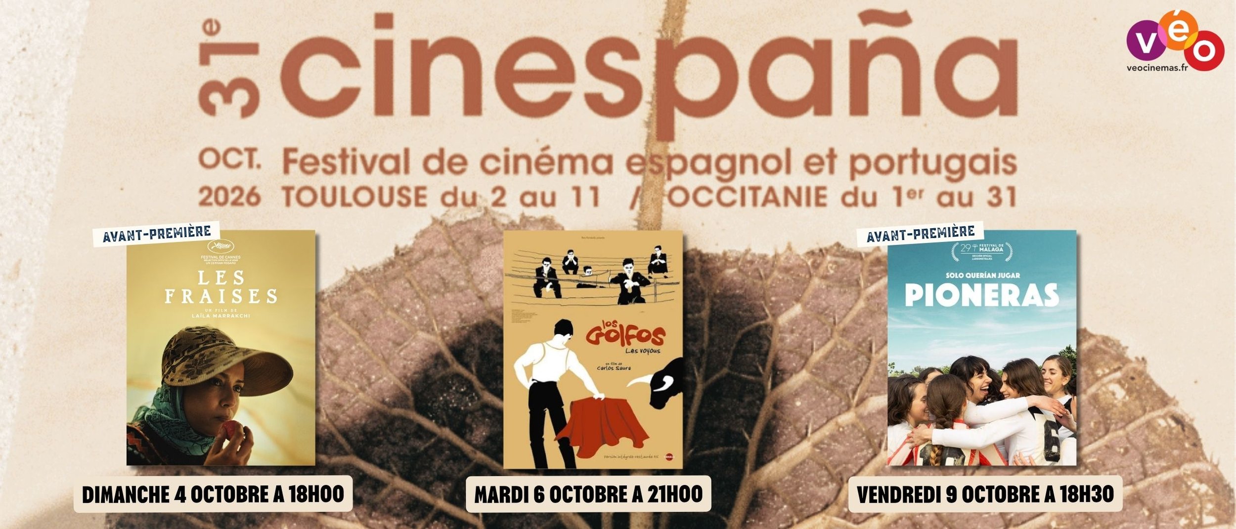 Cinespaña : Les Fraises, Los Golfos, Pioneras