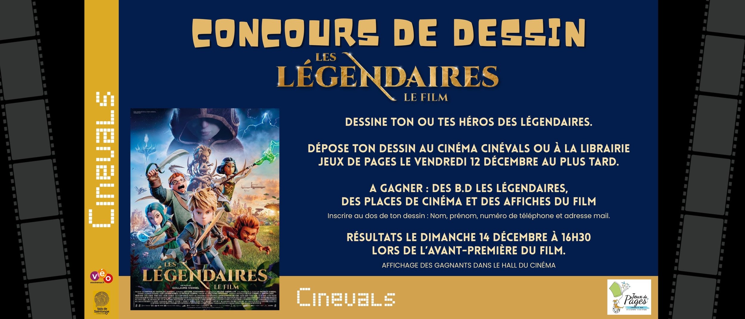 CONCOURS DE DESSIN : LES LEGENDAIRES