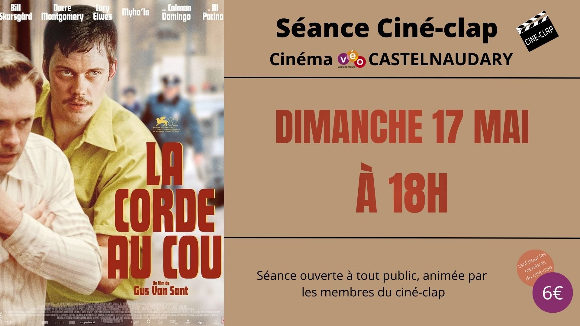 Ciné Clap : La corde au cou