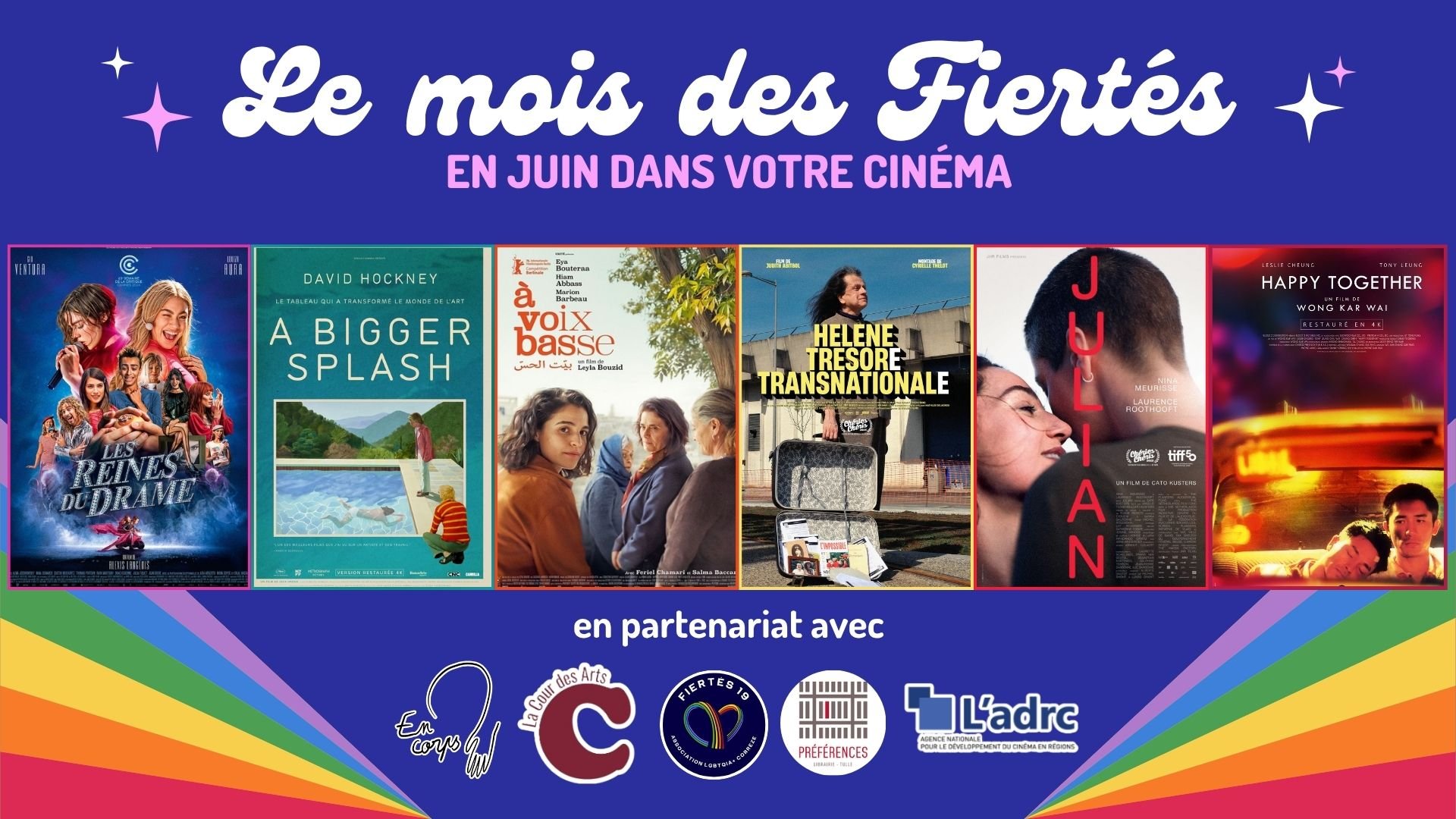 LE MOIS DES FIERTÉS AU CINÉMA