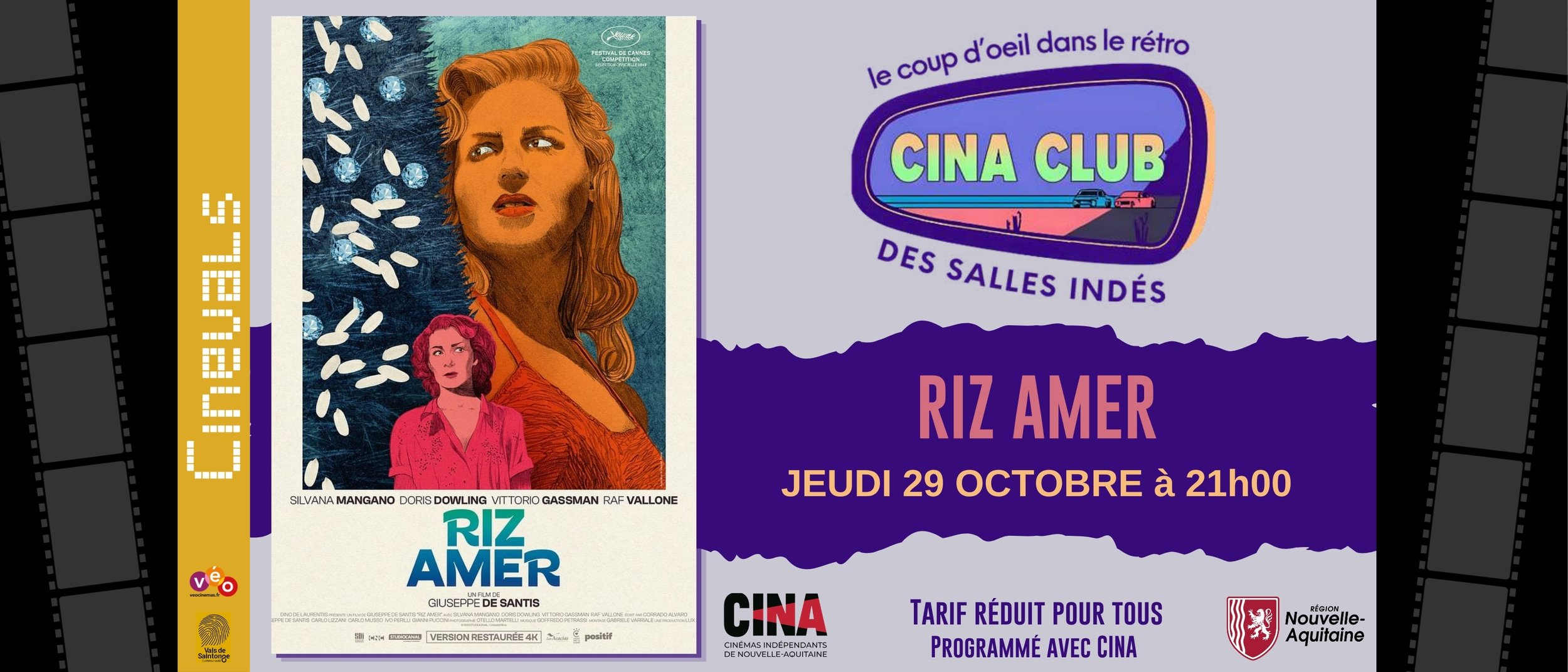 CINA CLUB : RIZ AMER