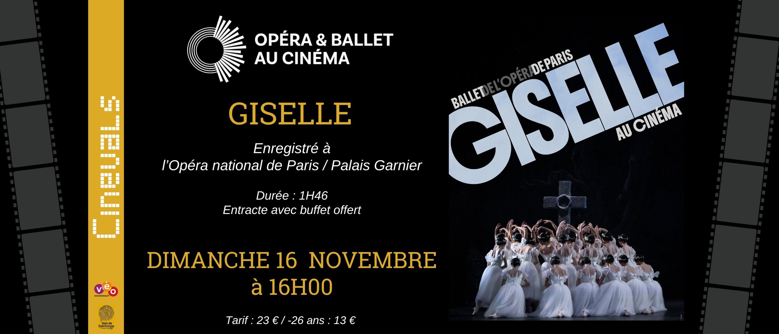 BALLET AU CINEMA : GISELLE
