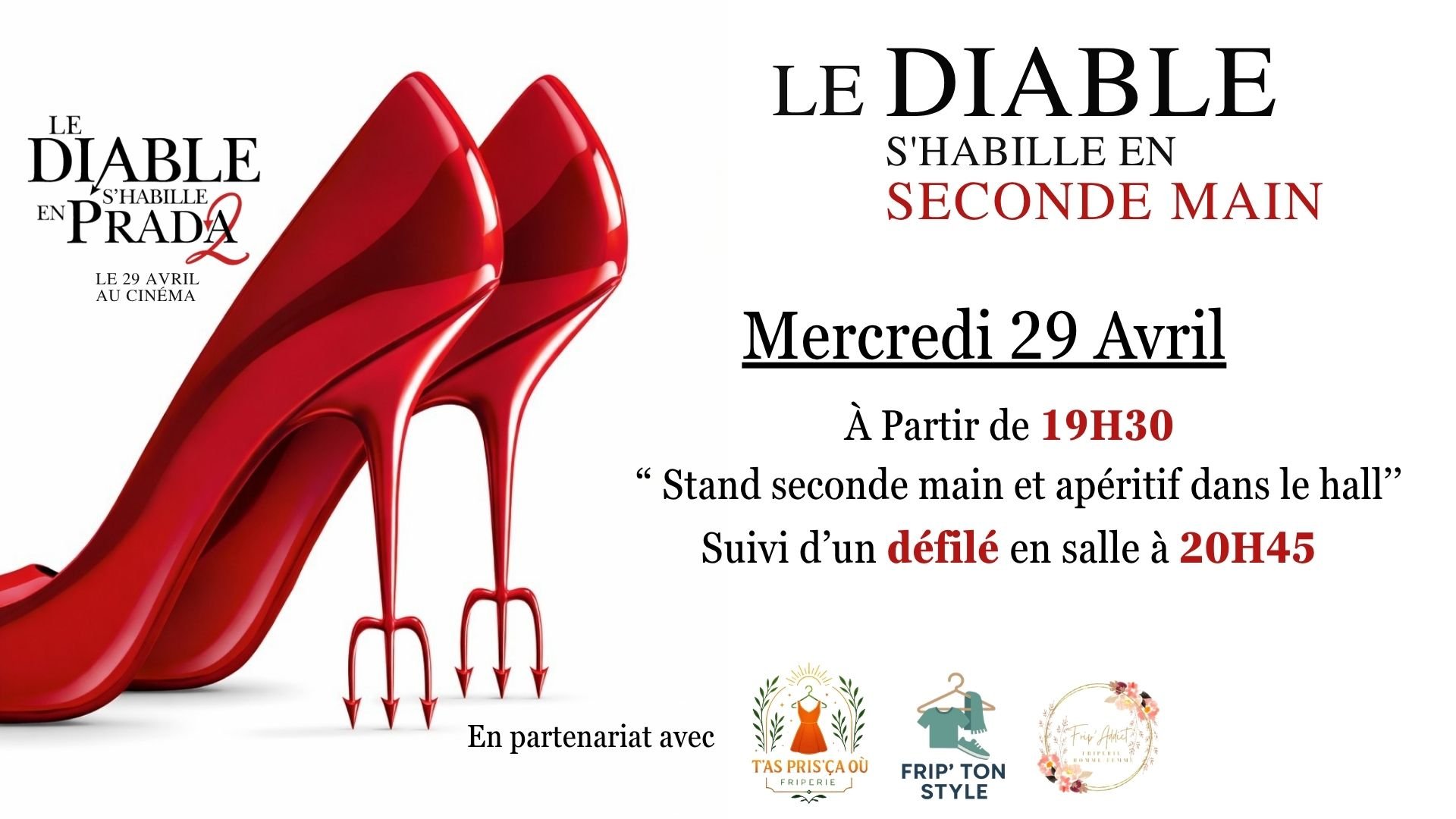 DÉFILÉ DE MODE SECONDE MAIN : Le diable s'habille en Prada 2