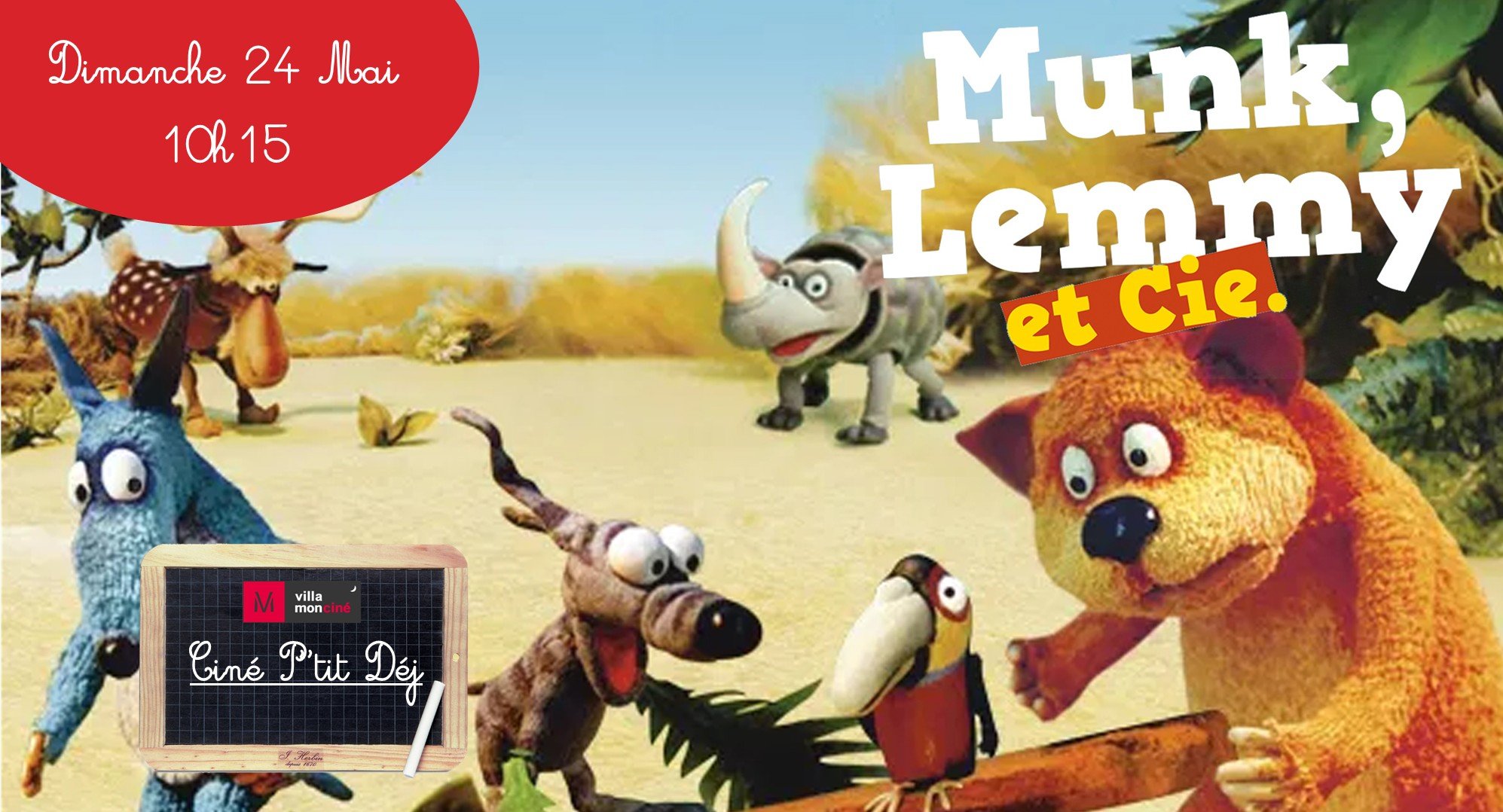 Ciné P'tit Déj : MUNK LEMNY & CIE