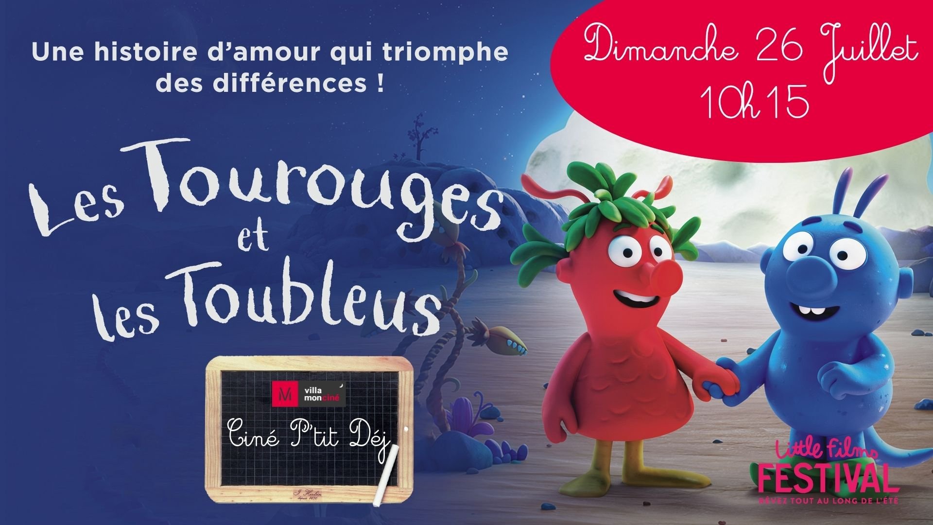 Ciné P'tit Déj :  LES TOUROUGES ET LES TOUBLEUS