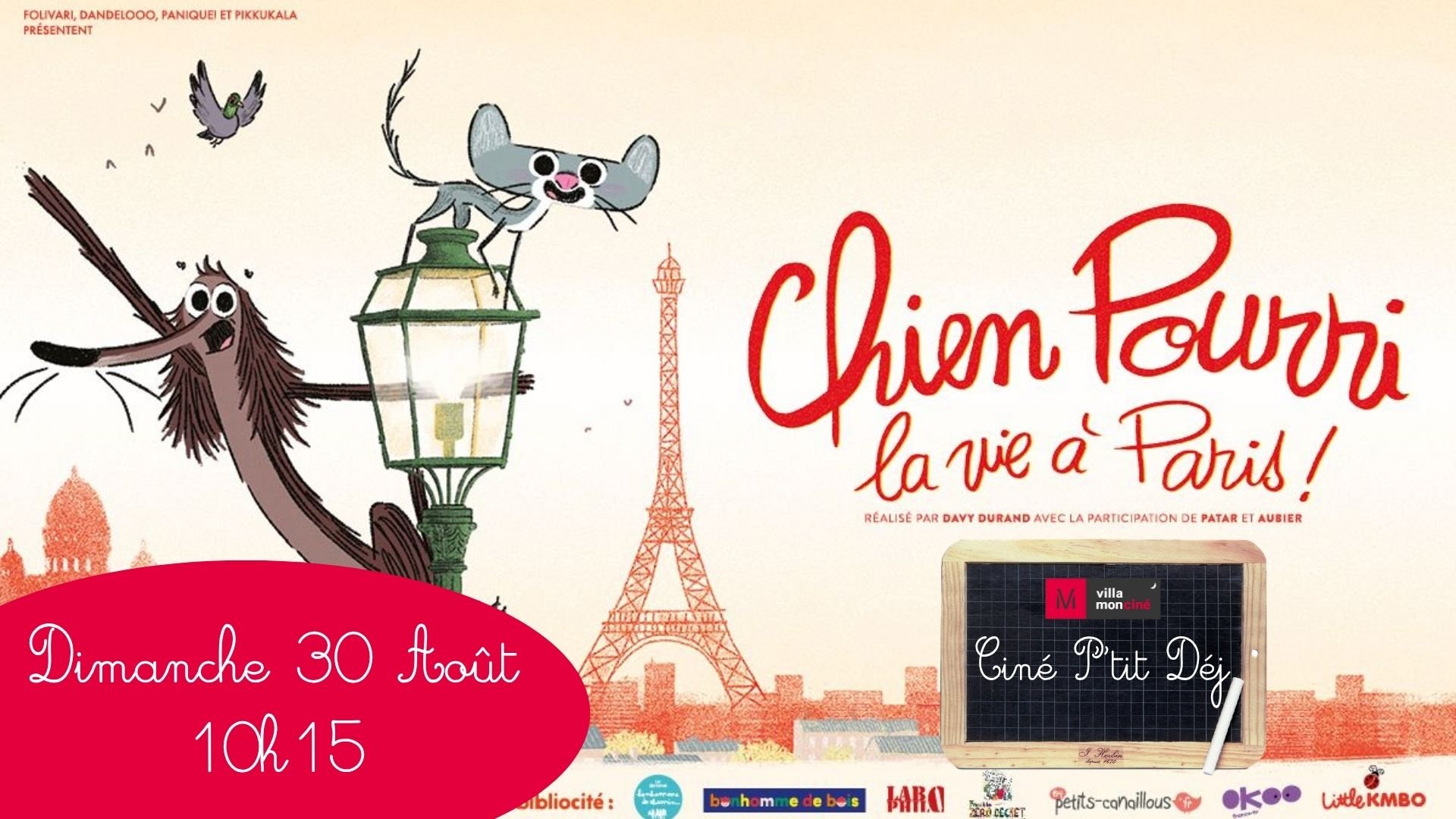Ciné P'tit Déj :  CHIEN POURRI LA VIE À PARIS