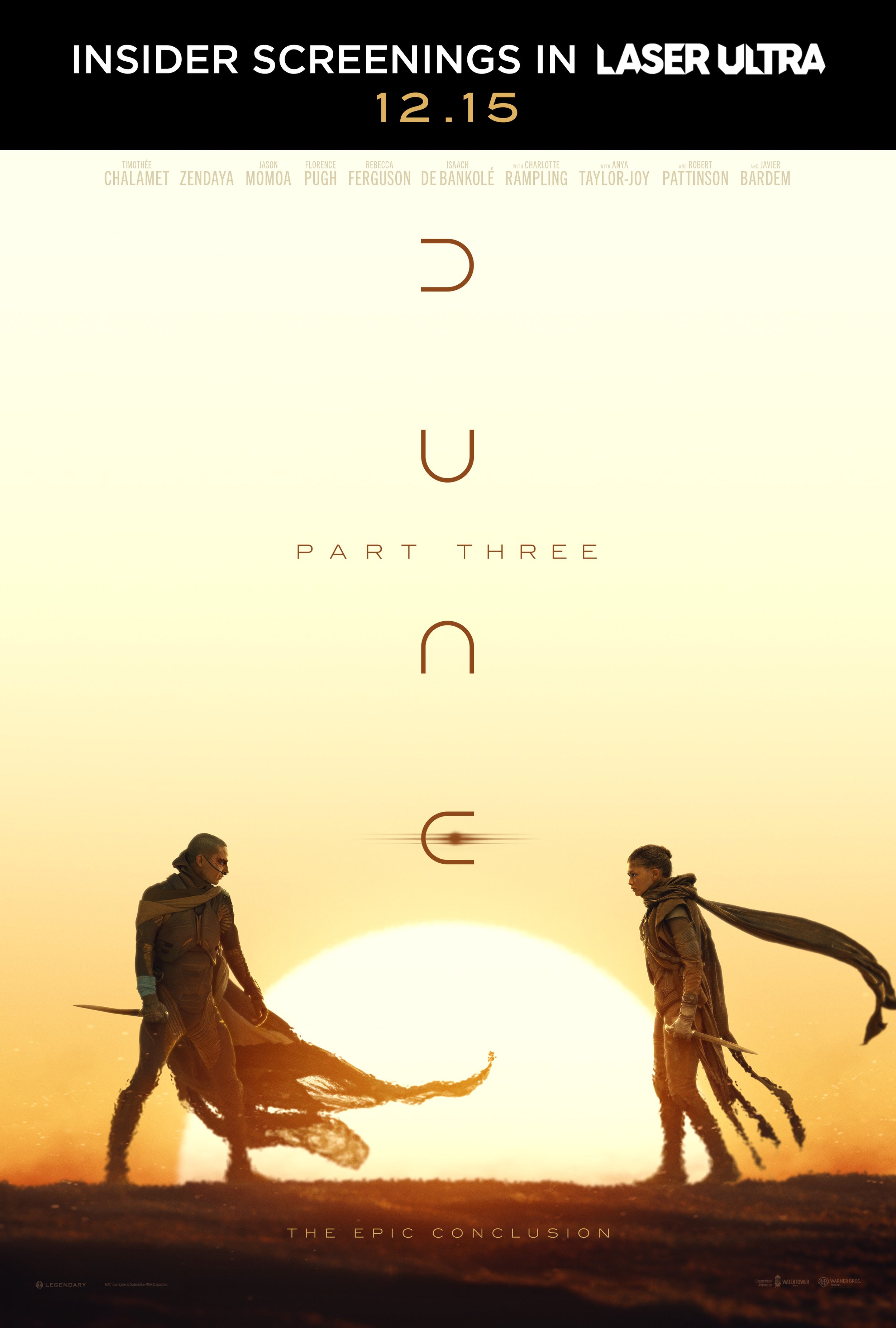 Dune: Part Three Insider Screenings in Premium Large Format