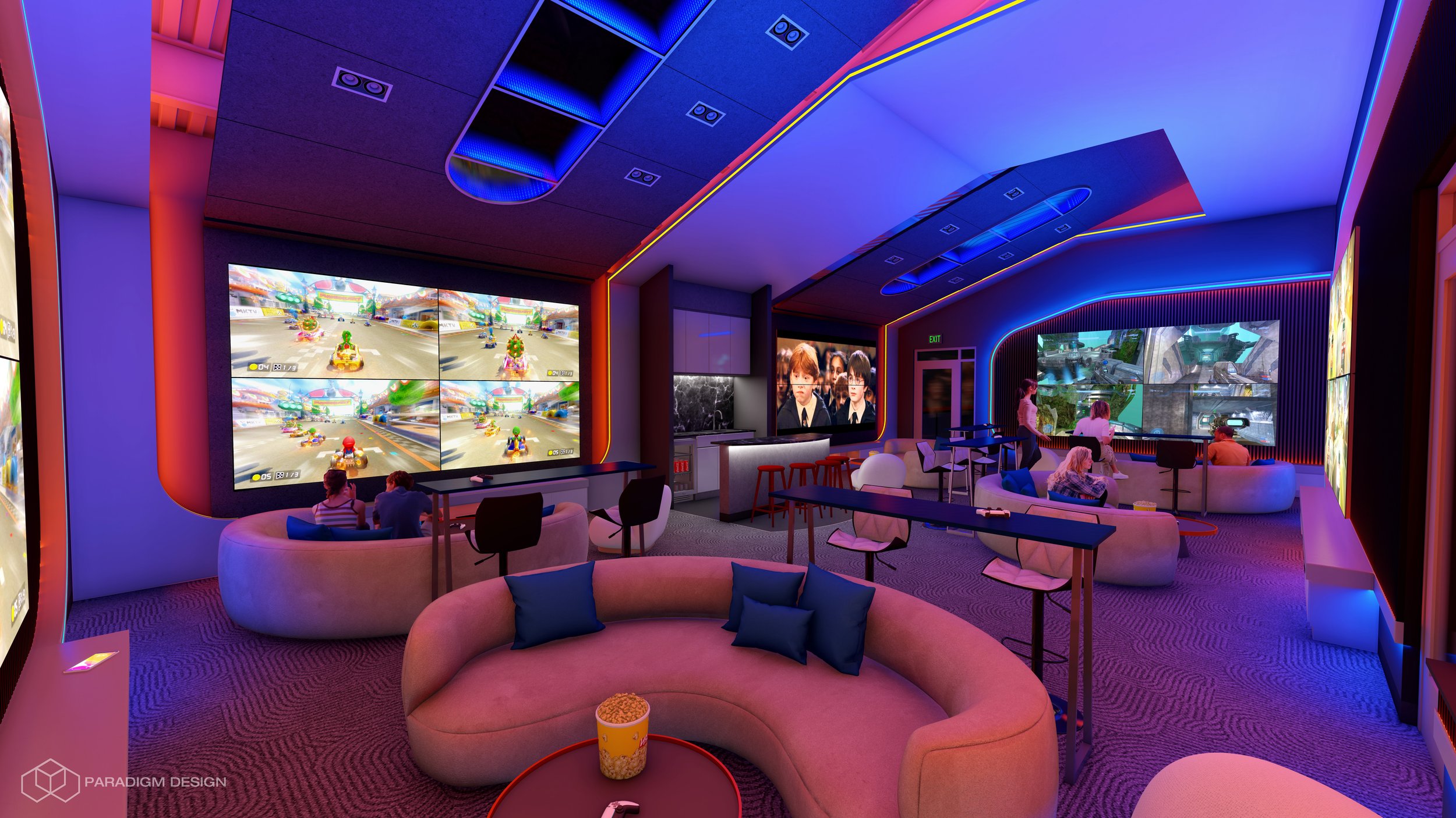 RP1: Gaming and Entertainment Lounge