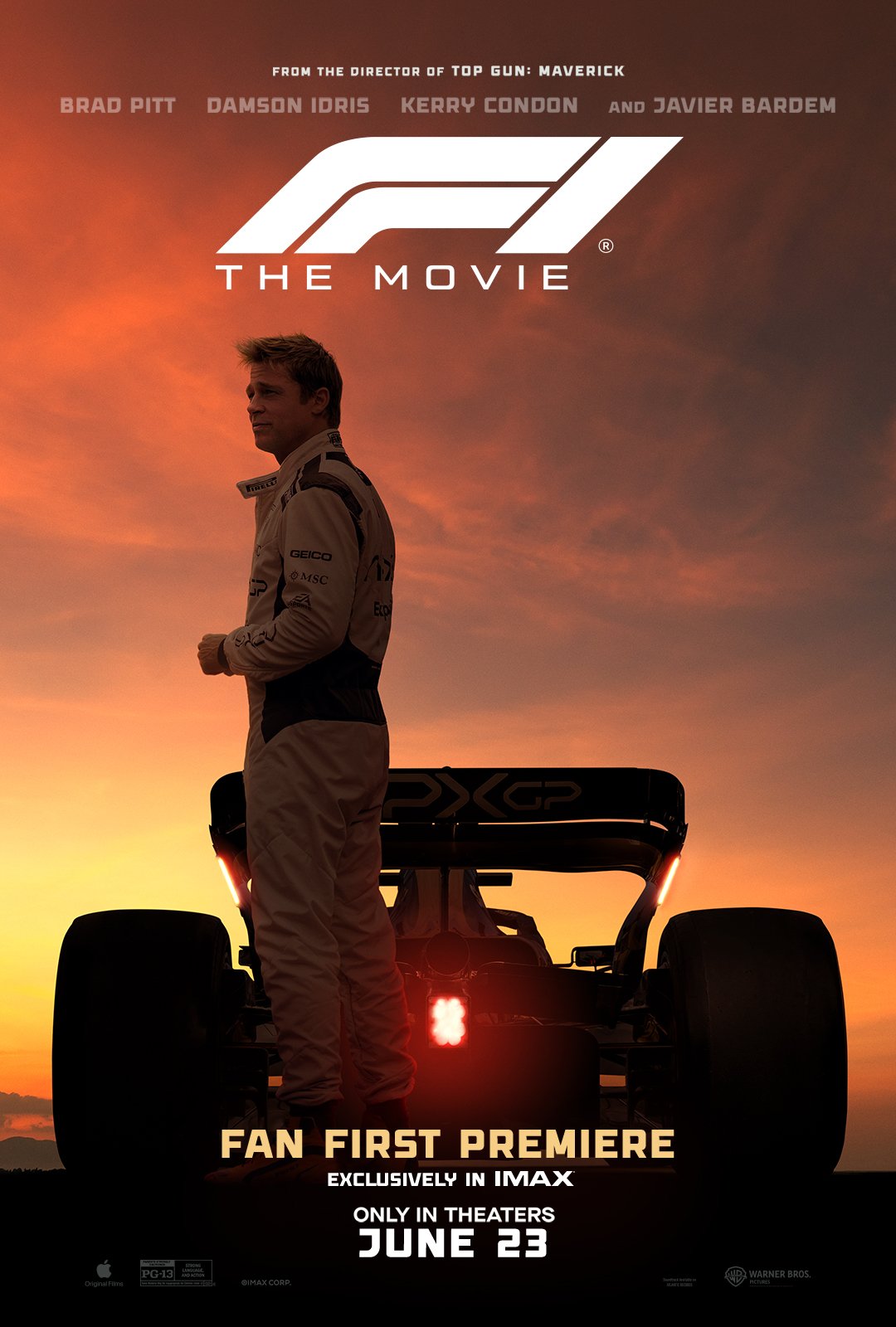 F1 Fan First Premiere Exclusively in IMAX