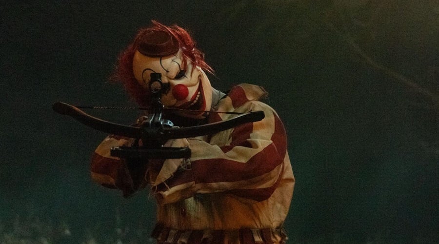 Clown in a Cornfield