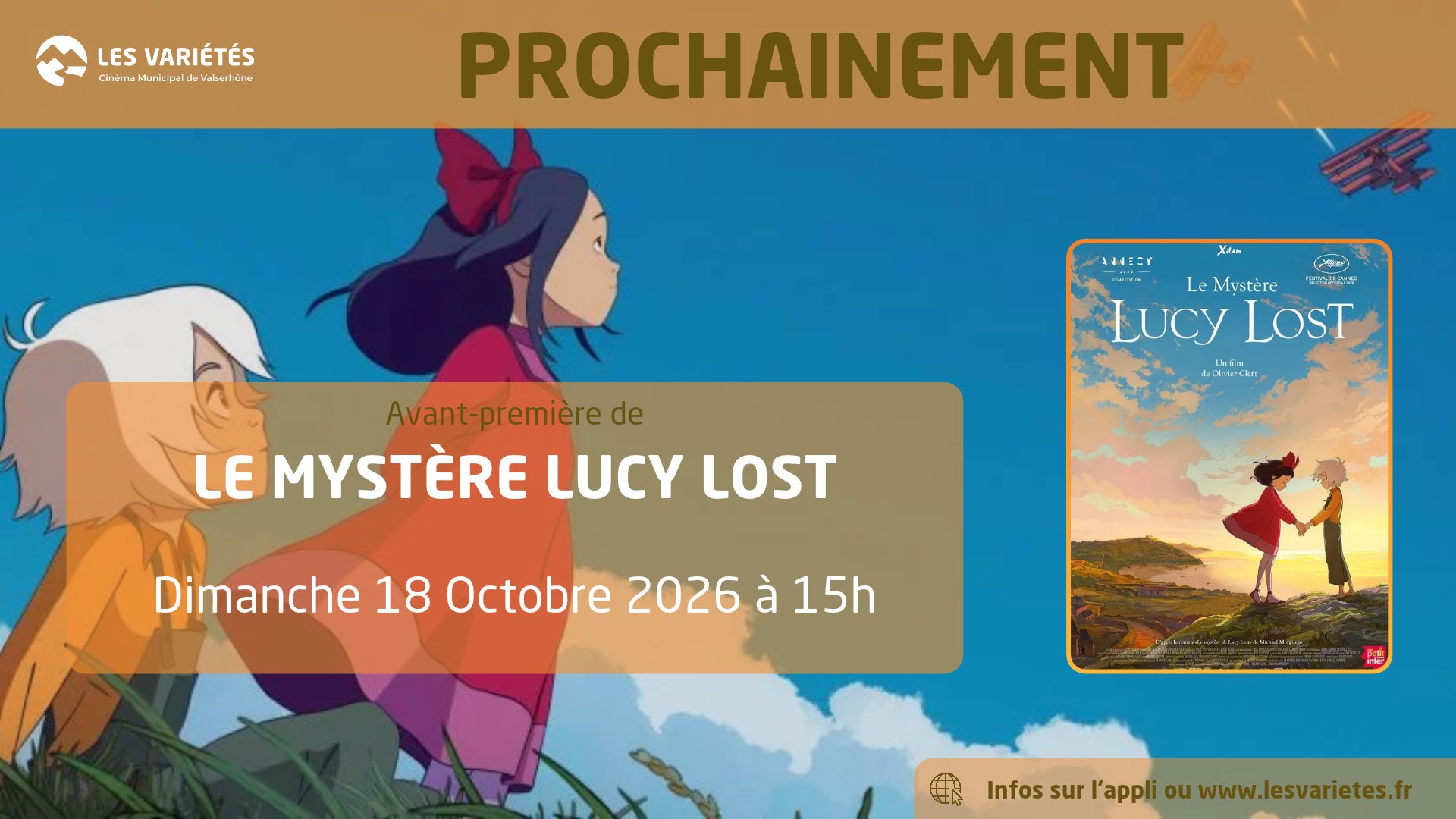AVANT-PREMIÈRE - Le mystère Lucy Lost