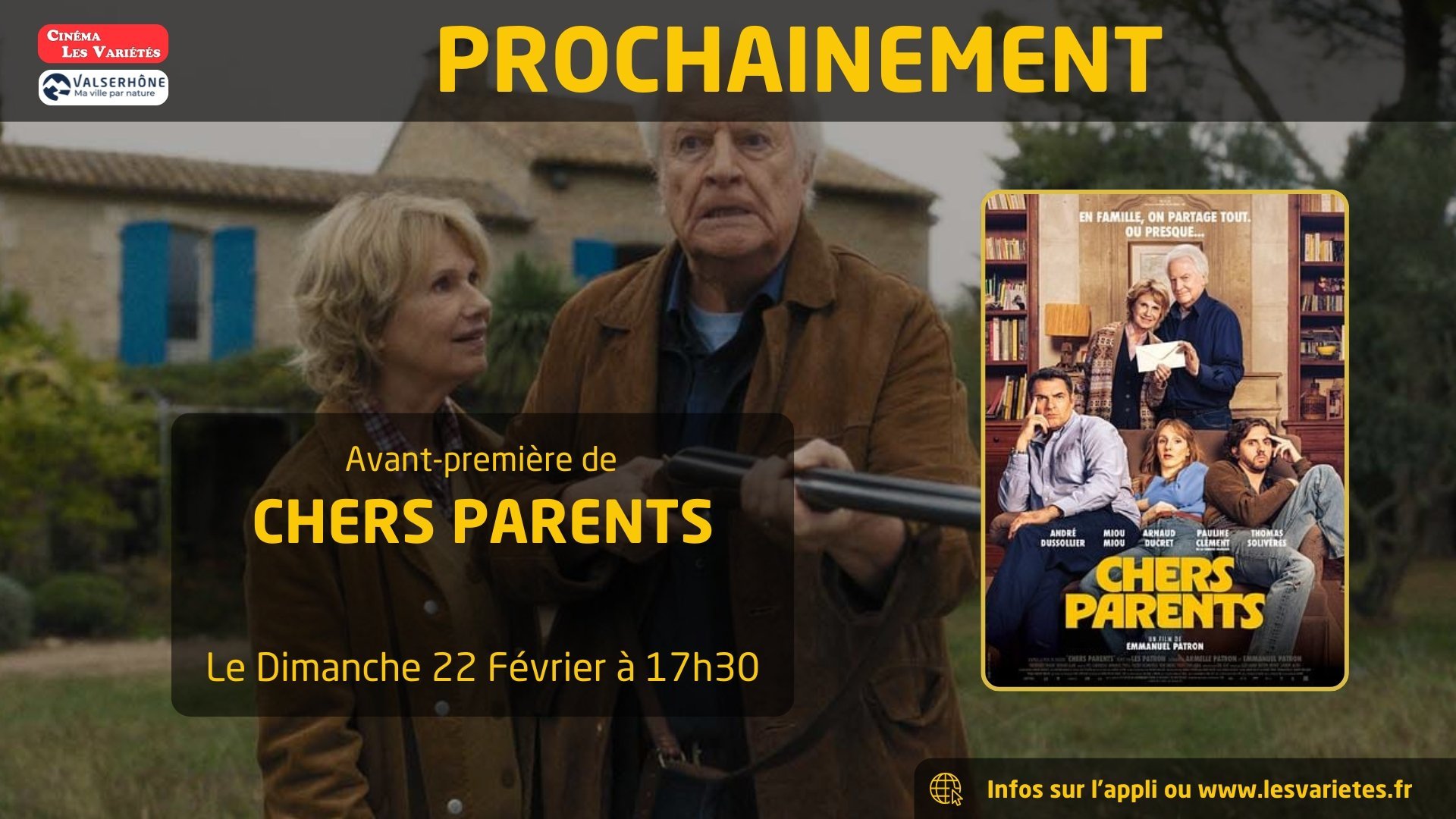 Avant-première - CHERS PARENTS