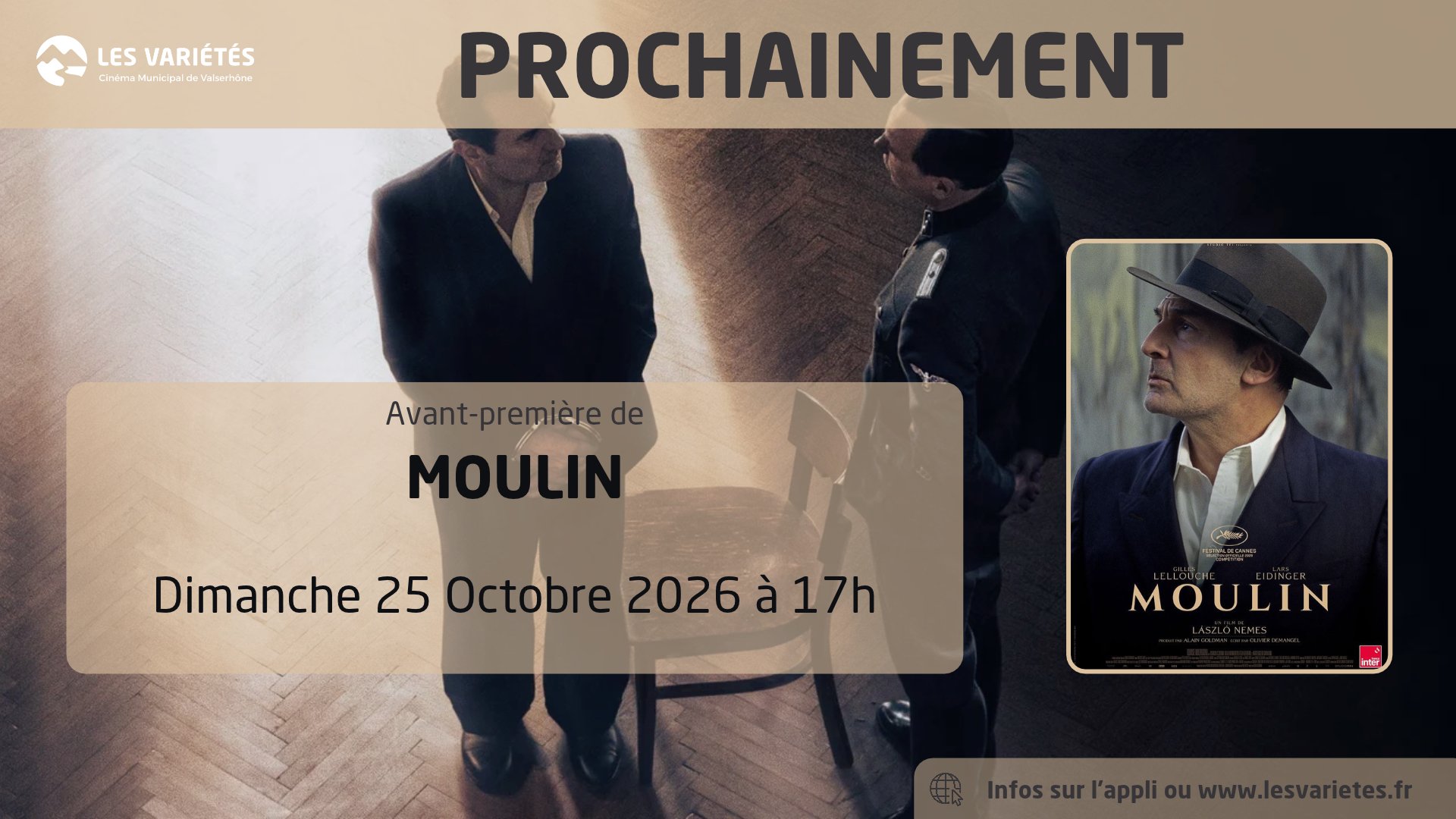 AVANT-PREMIÈRE - Moulin