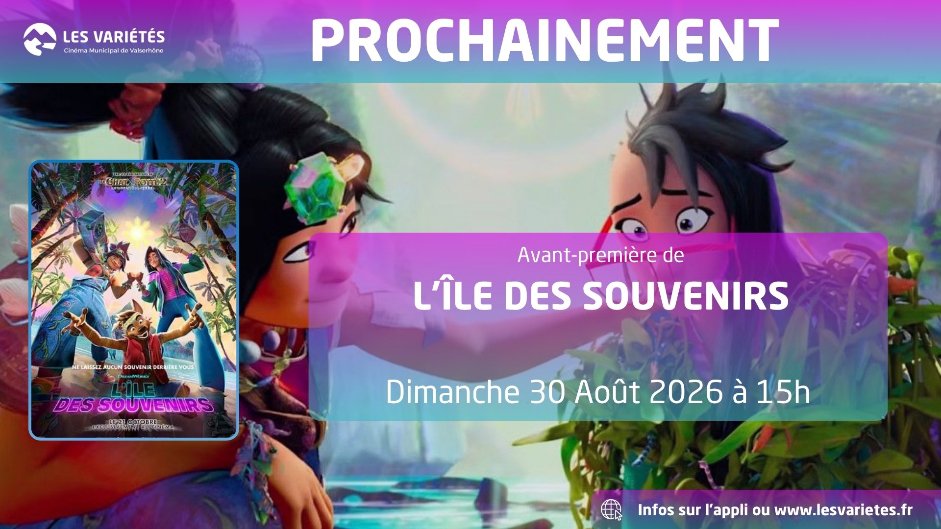 AVANT-PREMIÈRE - L'île des Souvenirs