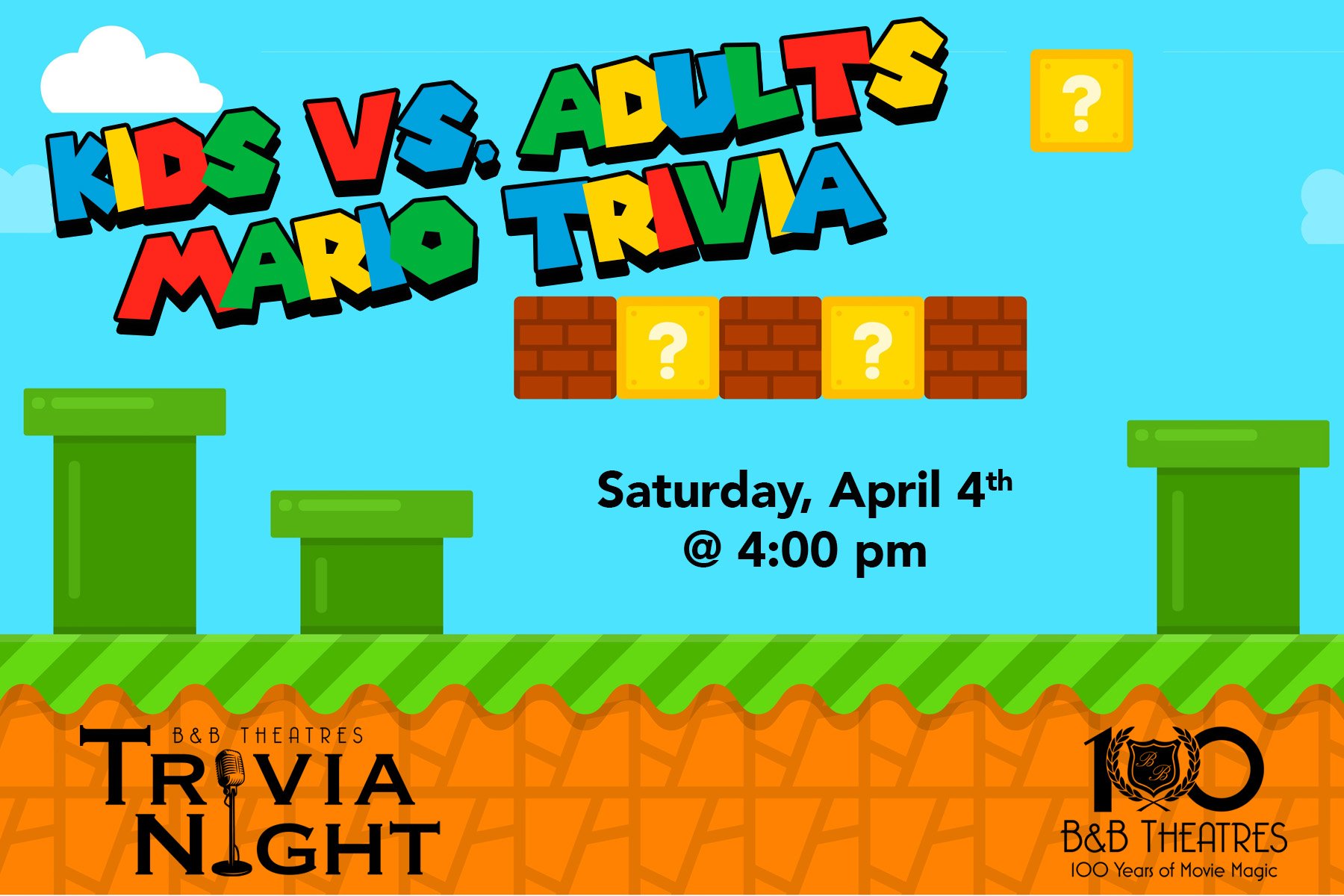 Mario Trivia: Kids vs Adults Trivia