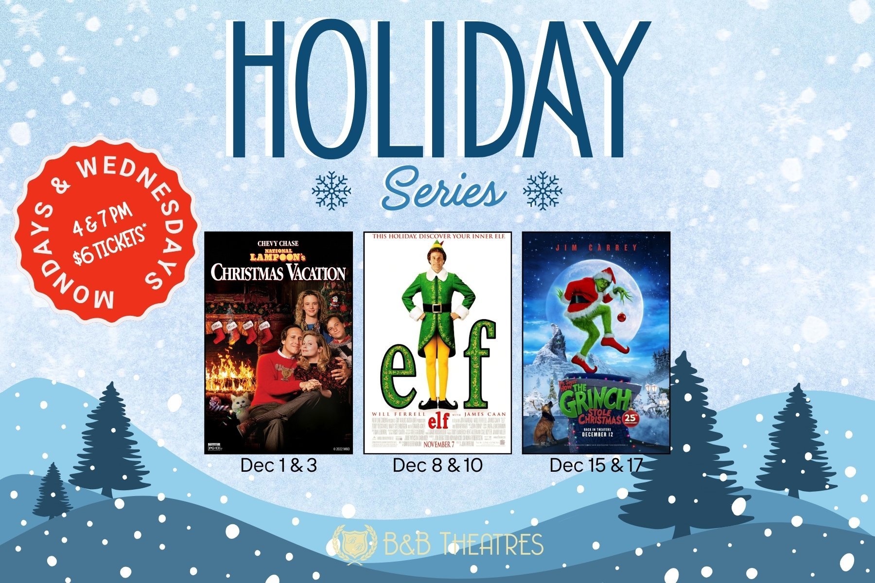 Holiday Retro Movies 2025