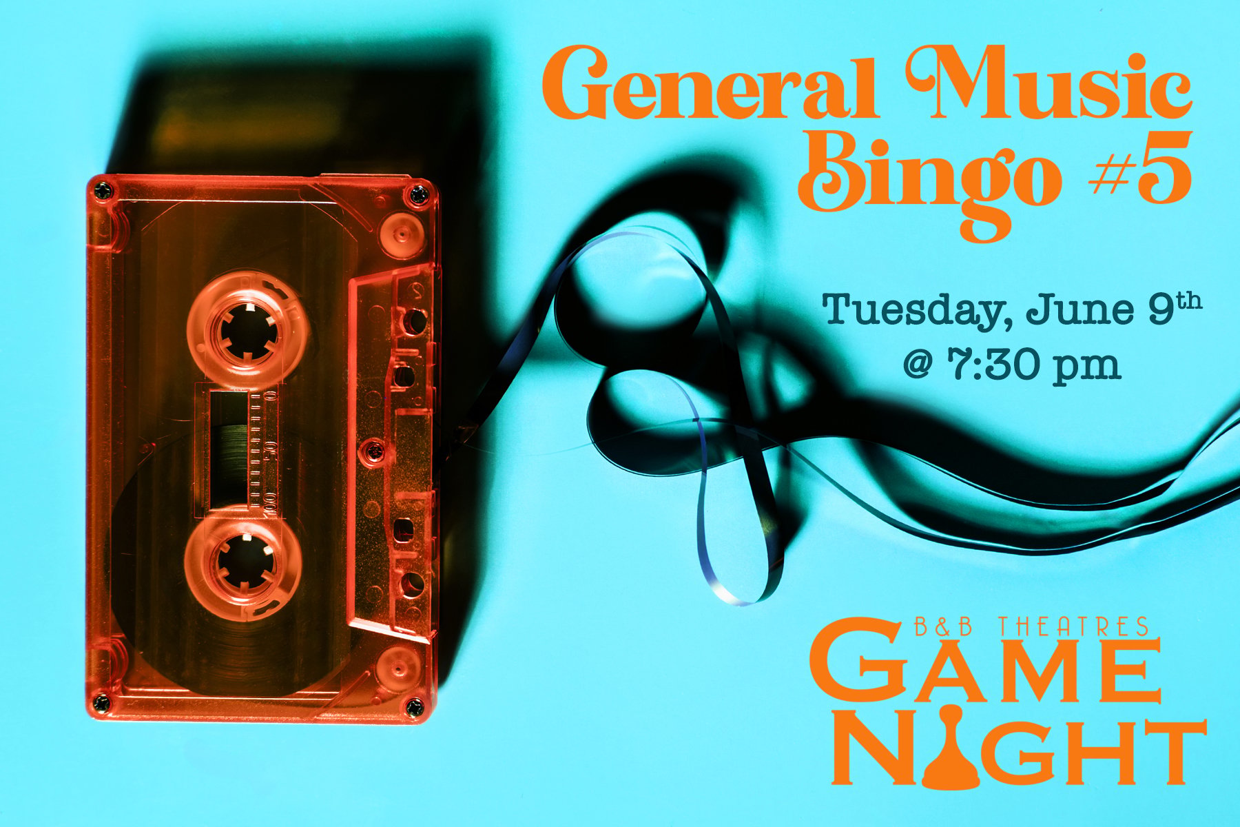 General Music Bingo!