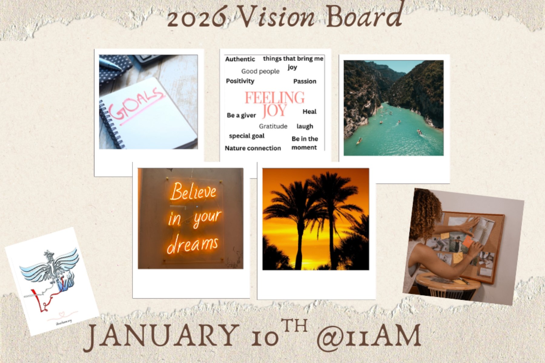 2026 Vision Boards at Wesley Chapel