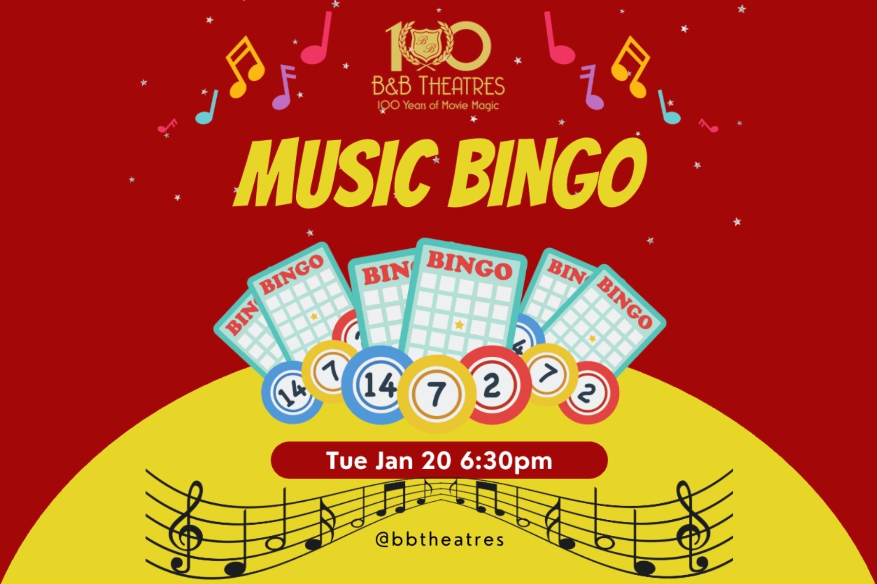 General Music Bingo!