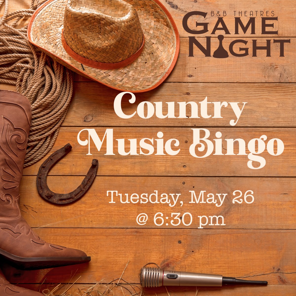 Country Music Bingo!