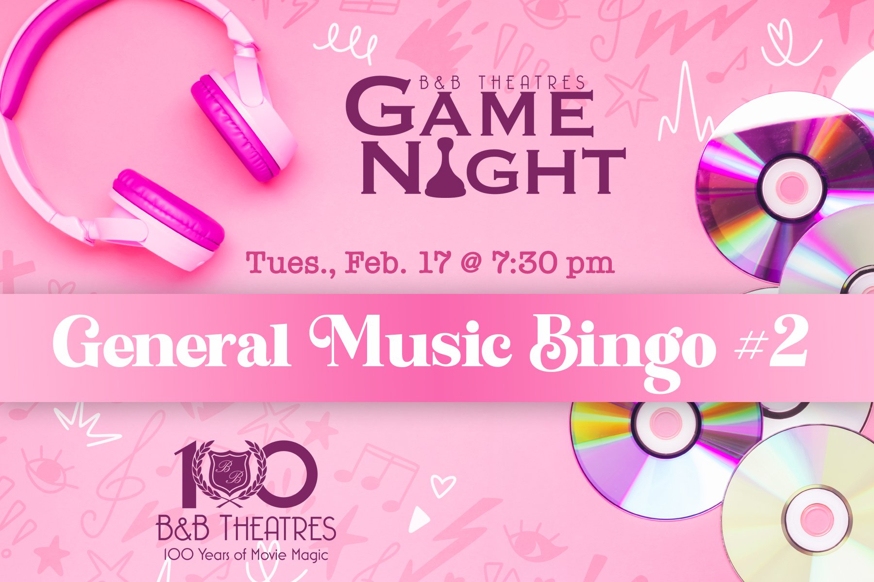 General Music Bingo #2!