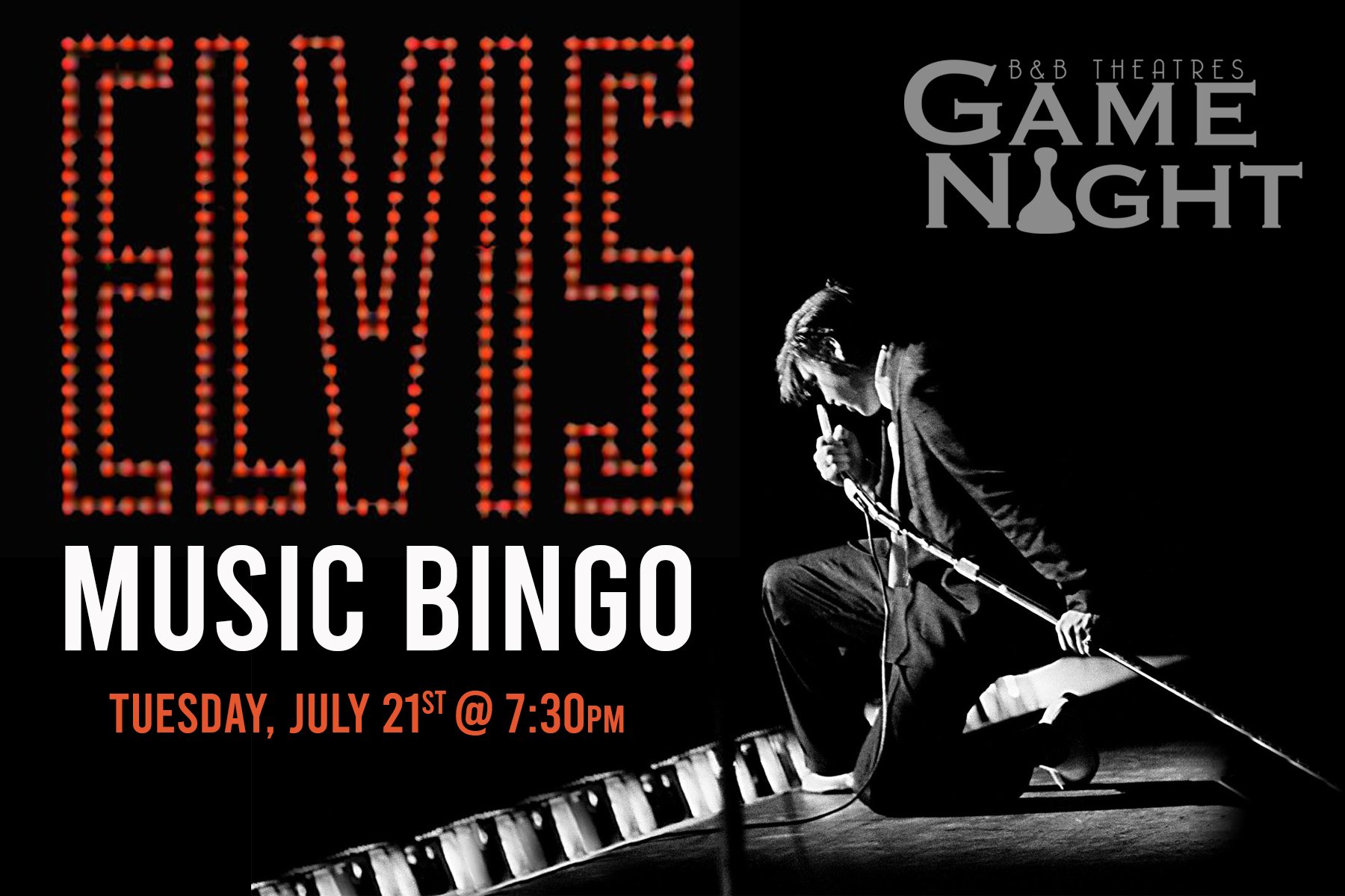 Elvis Music Bingo!