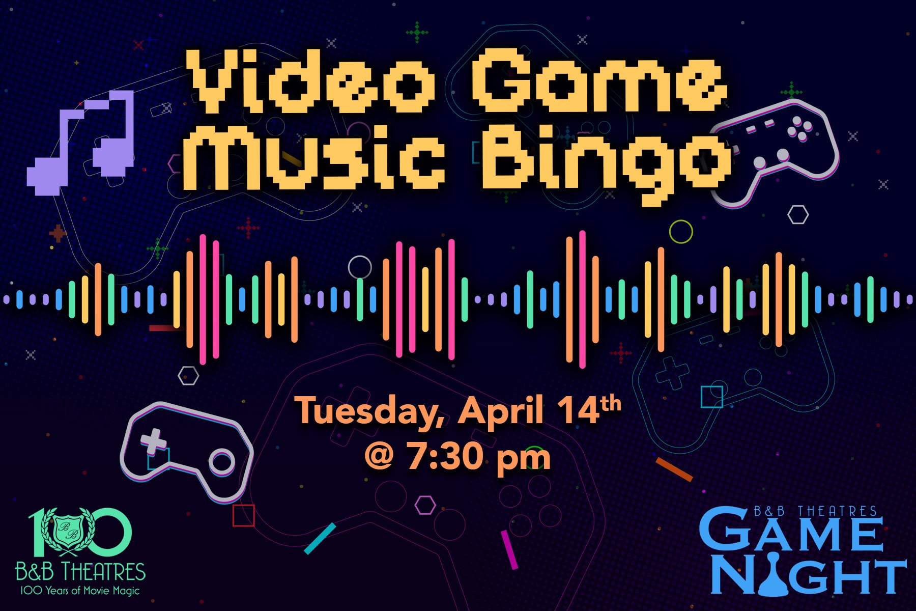 Video Game Music Bingo!