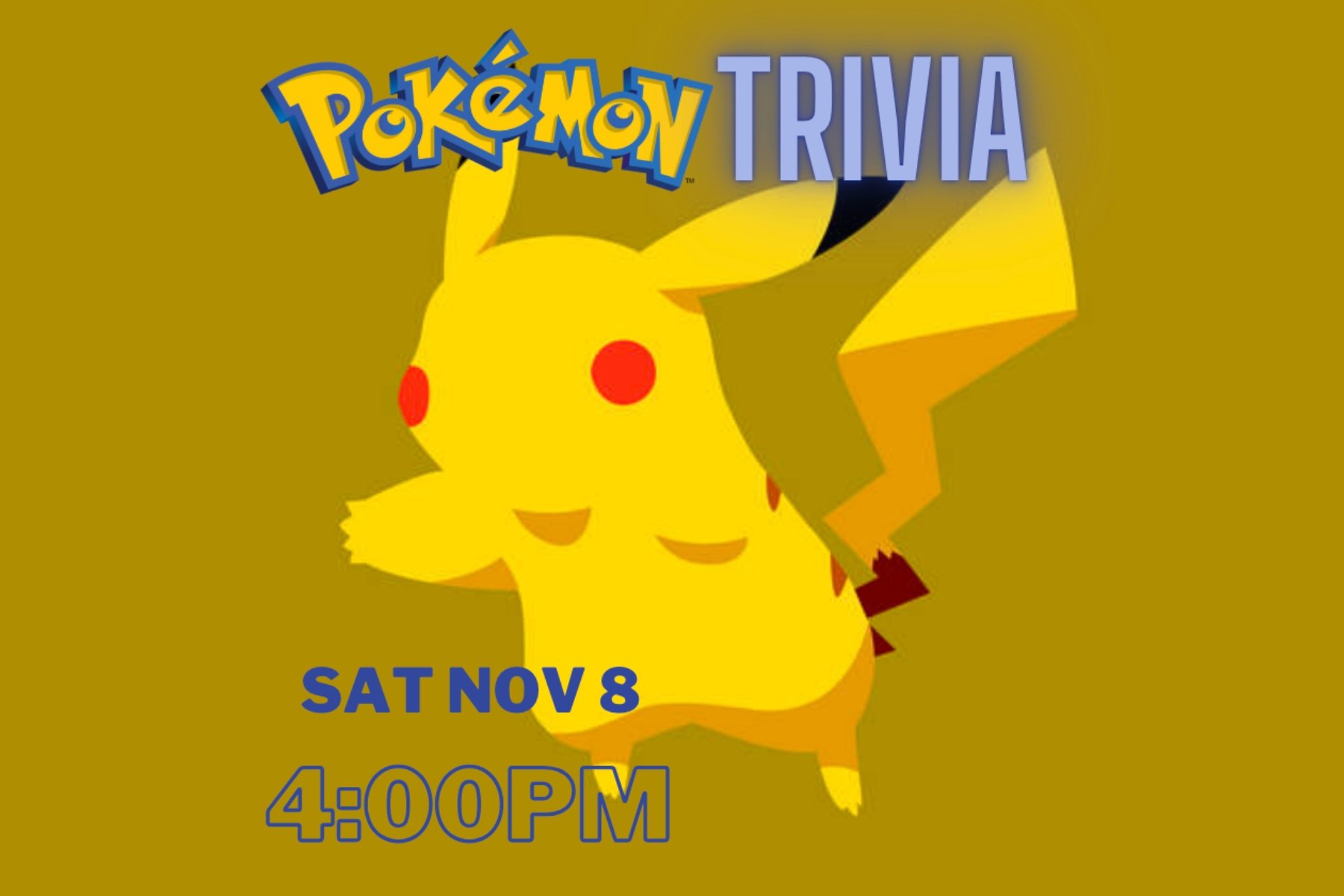 Pokémon TRIVIA Night!