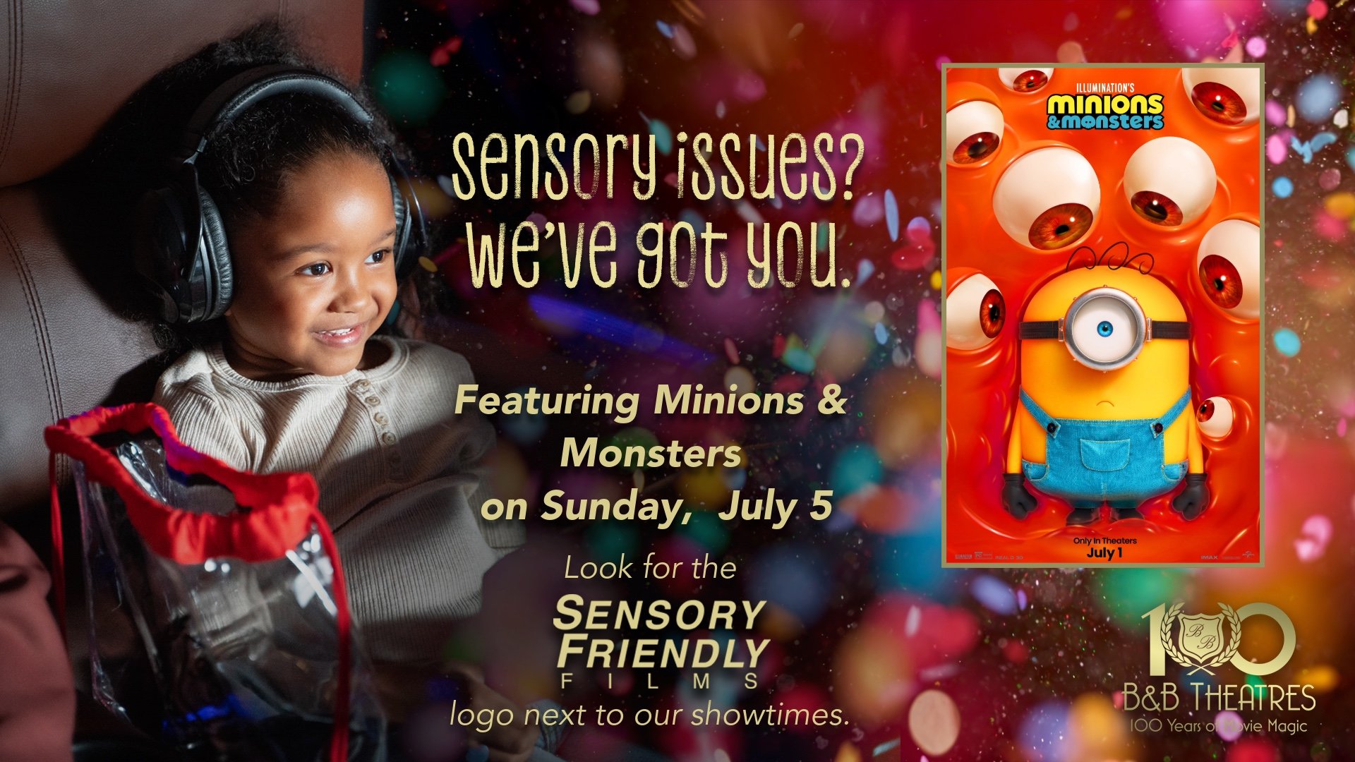 Sensory Friendly Showtime: Minions & Monsters