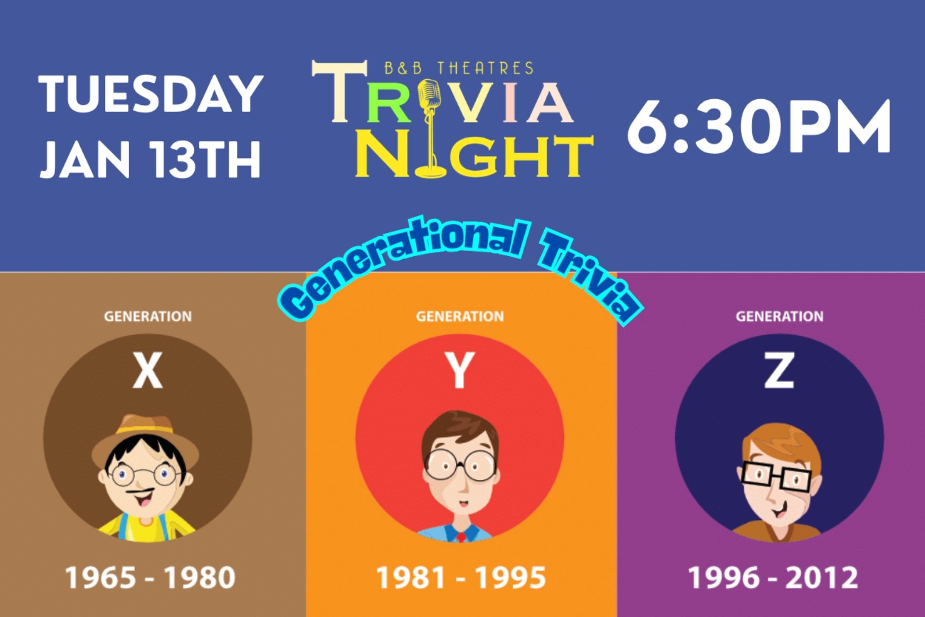 Generational Trivia! (Gen X vs Millennials vs Gen Z)