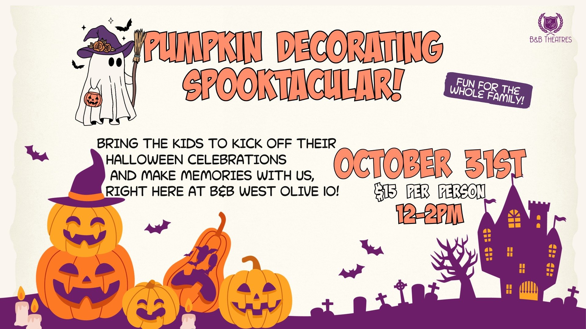 Pumpkin Decorating Spooktacular