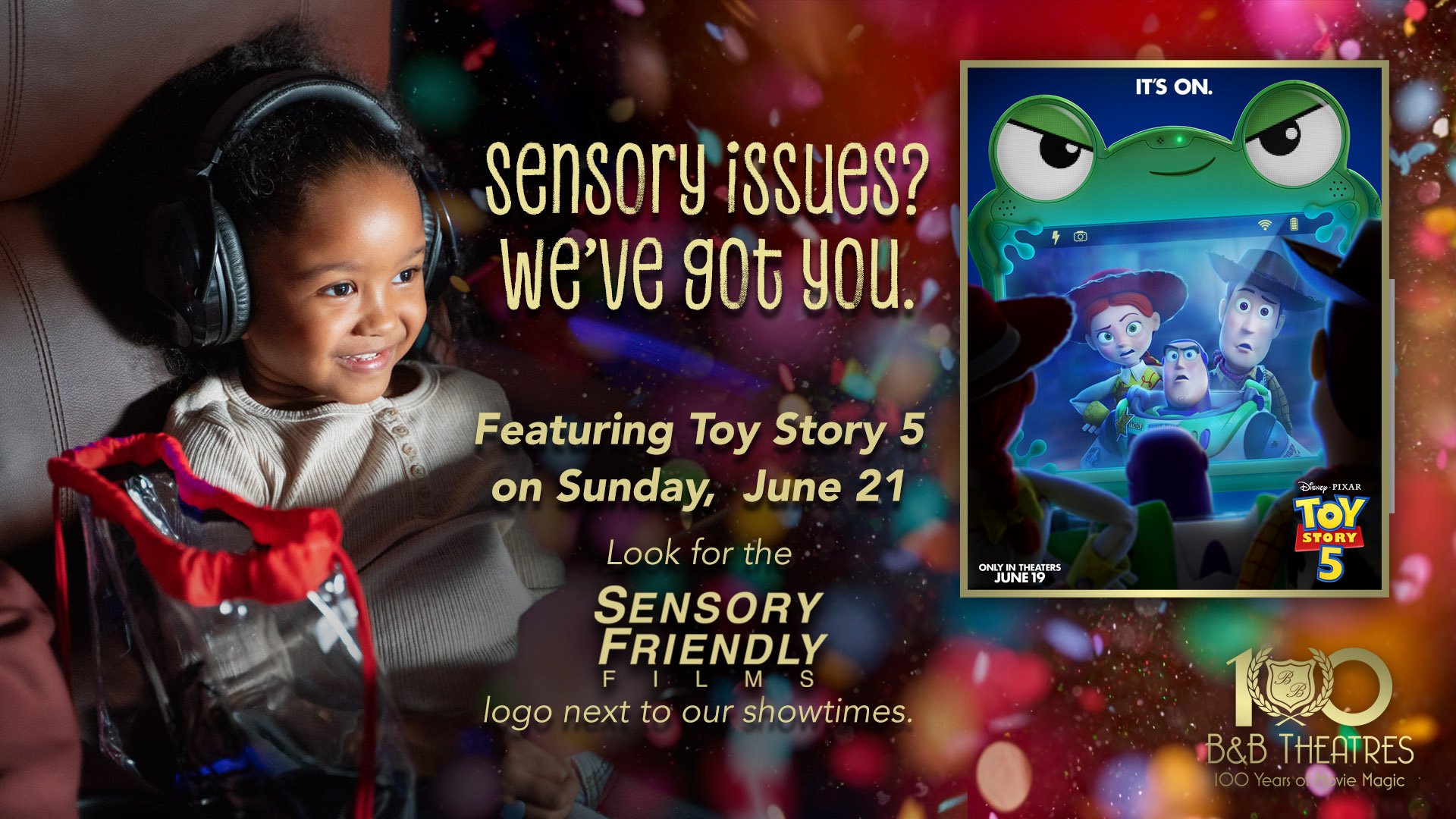 Sensory Friendly Showtime: Toy Story 5