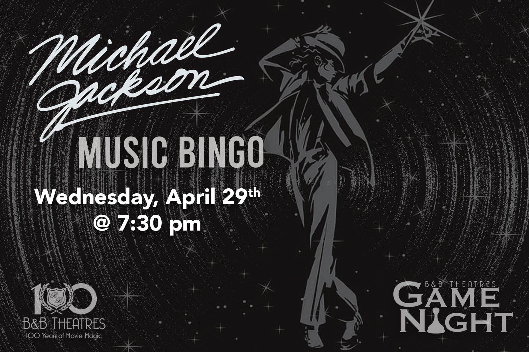 Michael Jackson Music Bingo