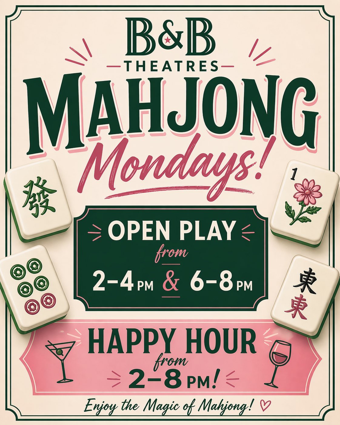Mahjong Mondays at Liberty 5/18/26