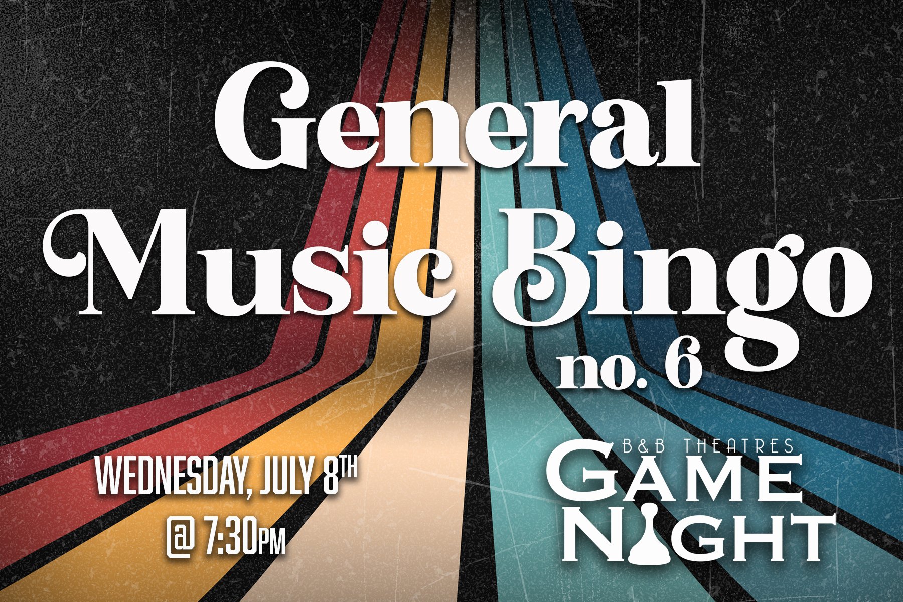 General Music Bingo Wednesday