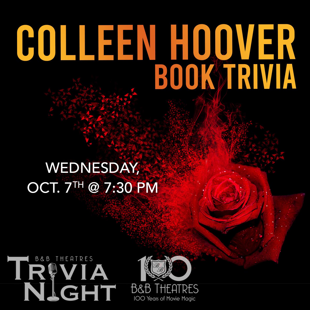 Colleen Hoover Book Trivia Wednesday