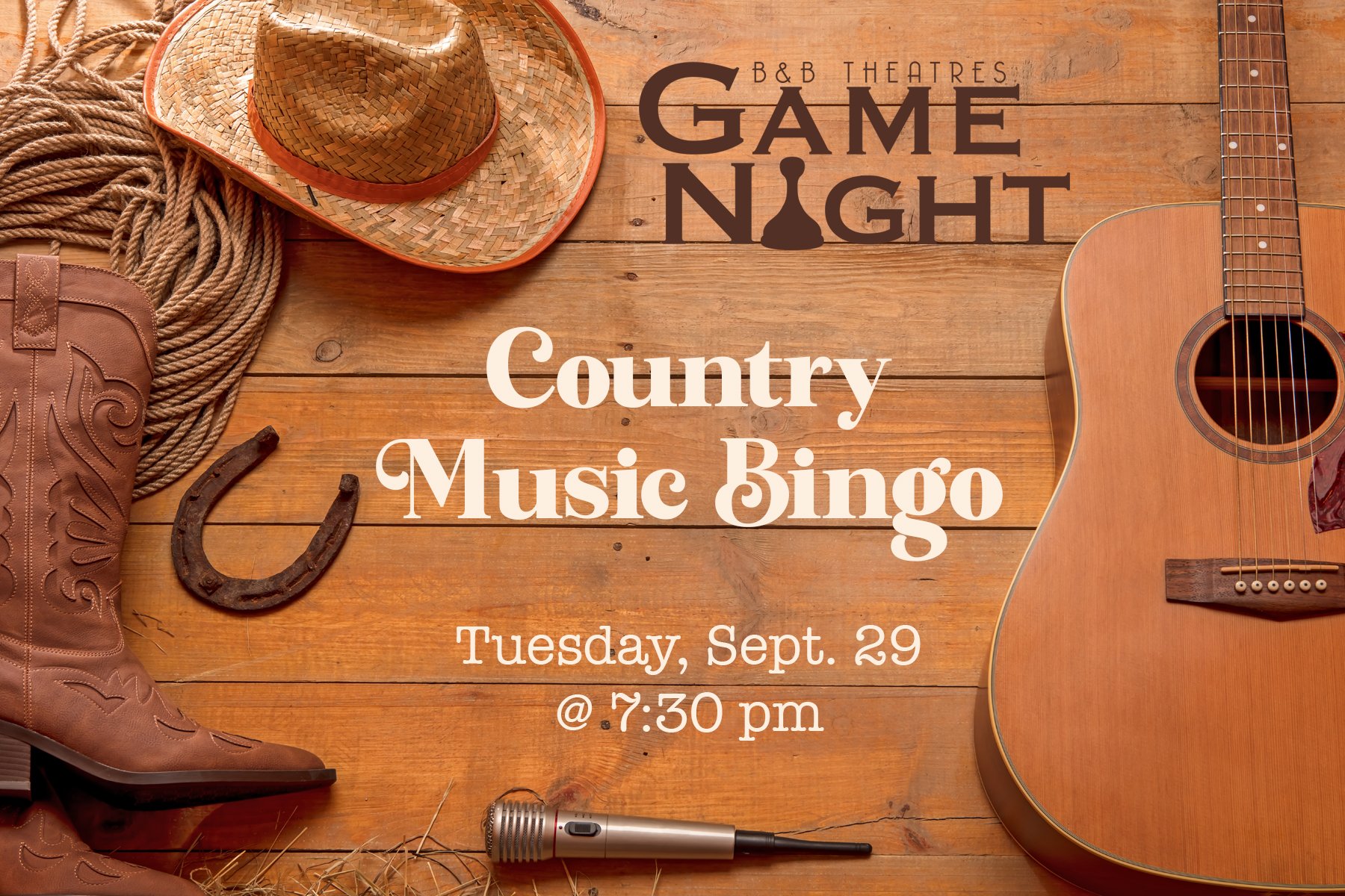 Country Music Bingo!