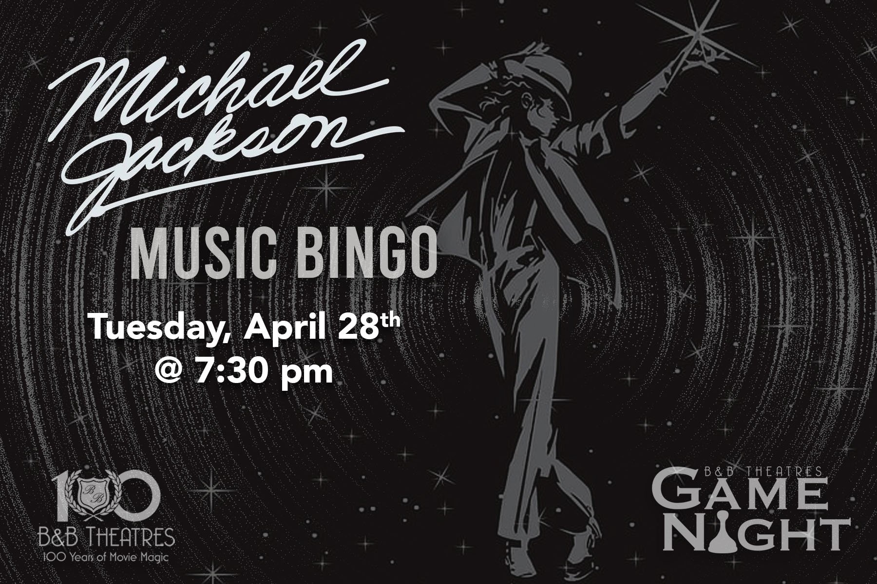 Michael Jackson Music Bingo!